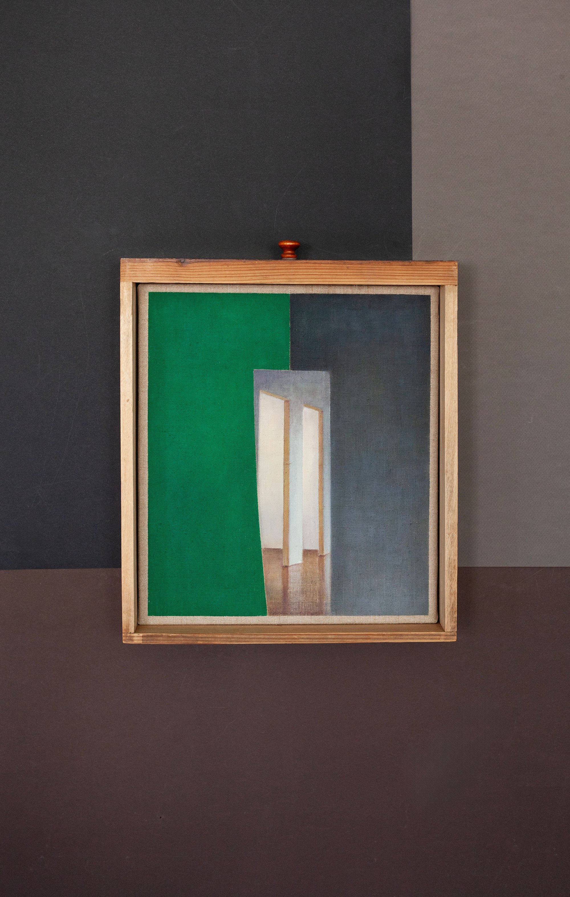 Installationsview fra udstillingen <i>Sten - Skelet - Silhuet </i>. Foto: Siw Aldershvile Nielsen 