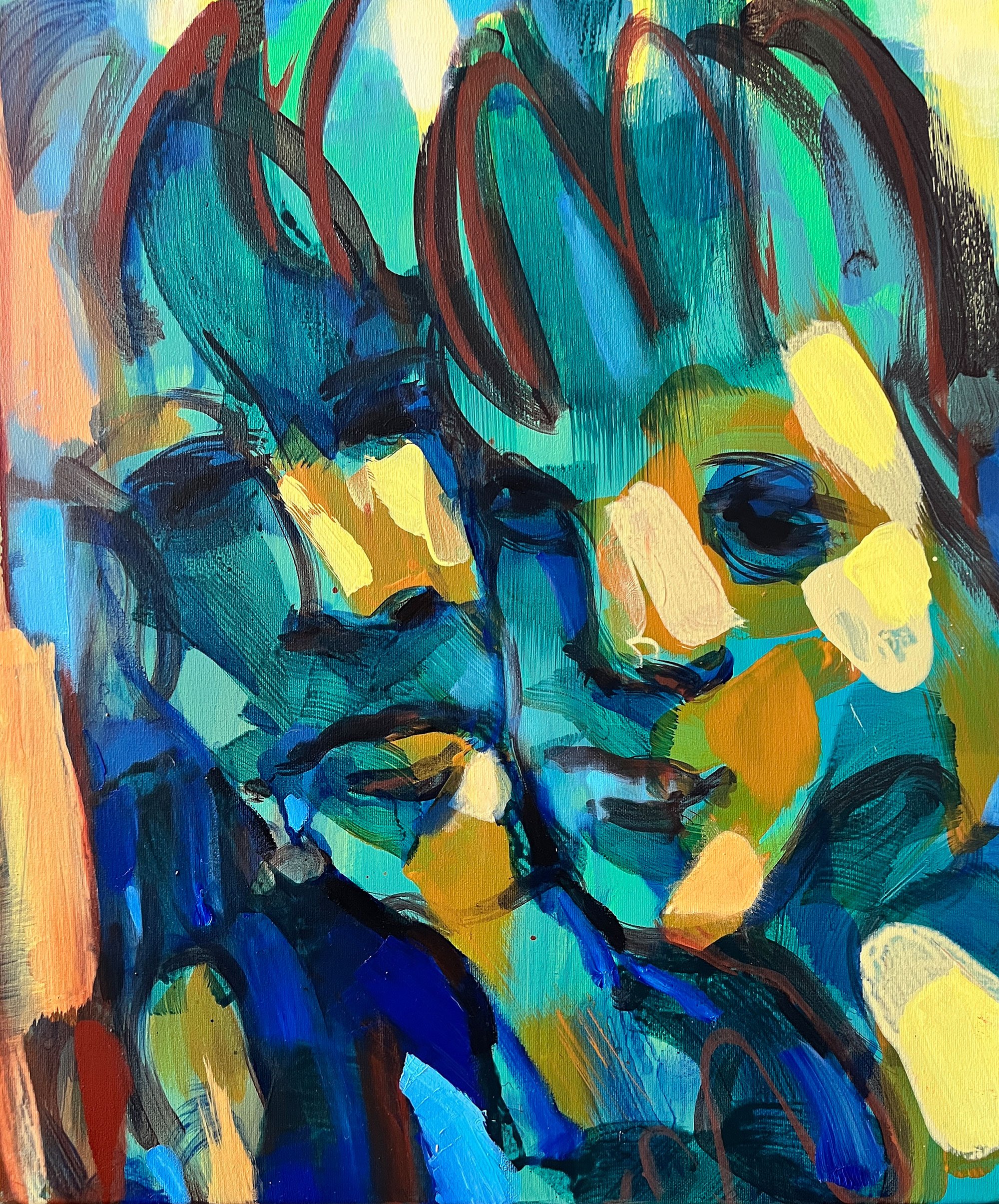 Vilmantas Marcinkevicius TOGETHER 2024 60x50 cm. Foto: Galleri NB