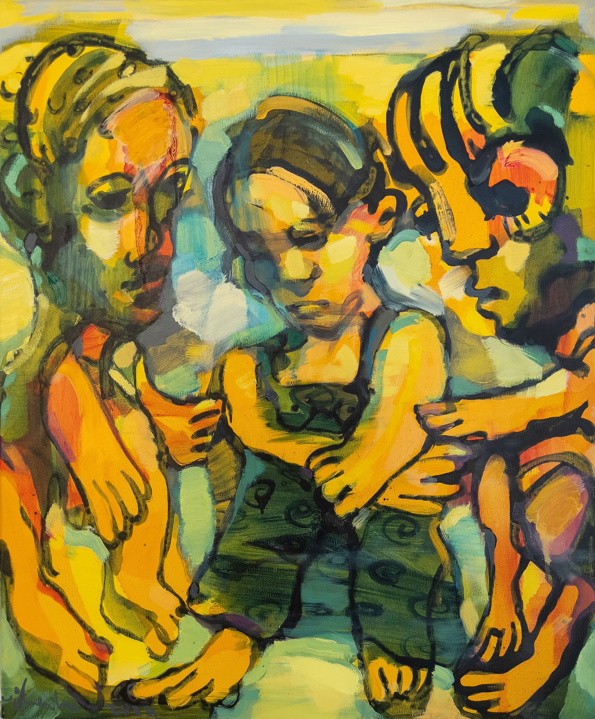 Vilmantas Marcinkevicius TOGETHER 2024 60x50 cm. Foto: Galleri NB