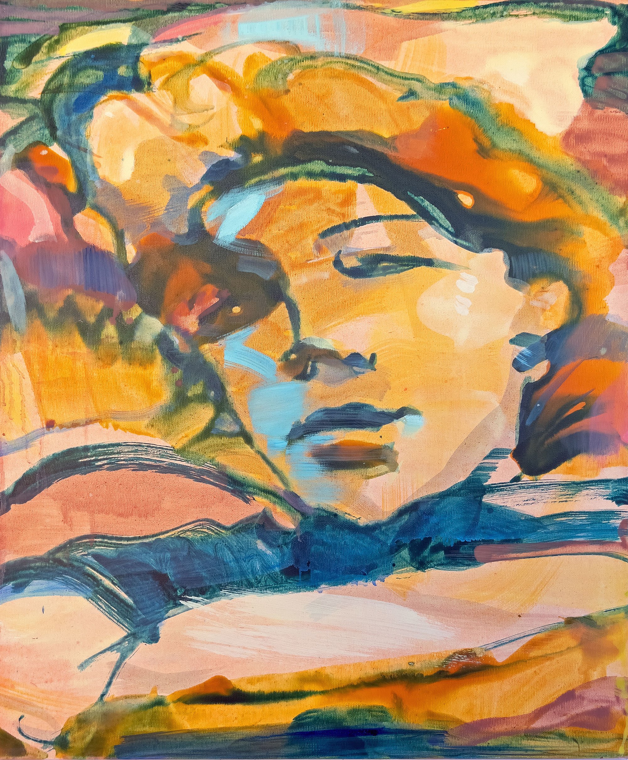 Vilmantas Marcinkevicius SERENITY 2024 60x50 cm. Foto: Galleri NB