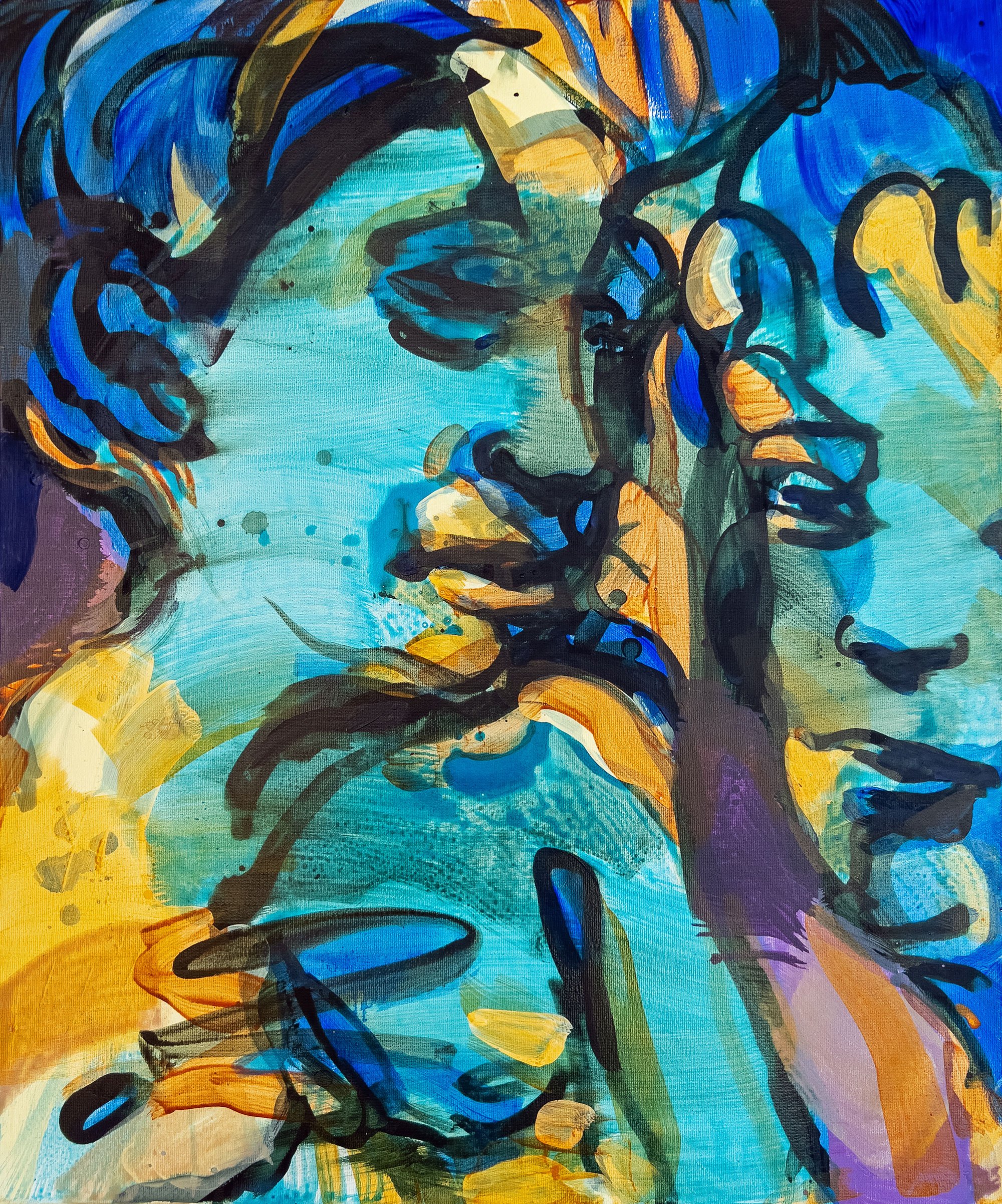 Vilmantas Marcinkevicius TOGETHER 2024 60x50 cm.  Foto: Galleri NB