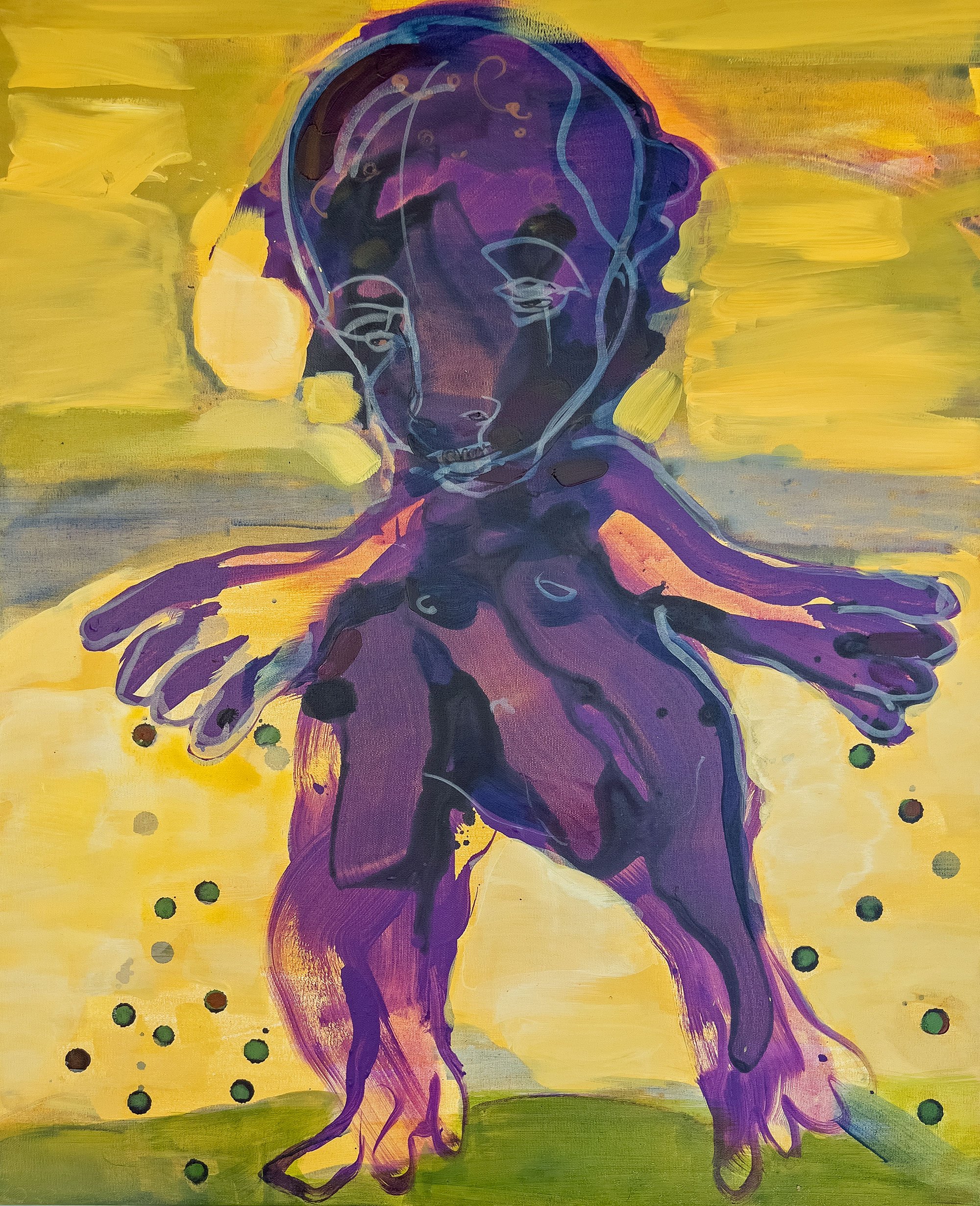 Vilmantas Marcinkevicius SEEDER 2024 80x65 cm. Foto: Galleri NB