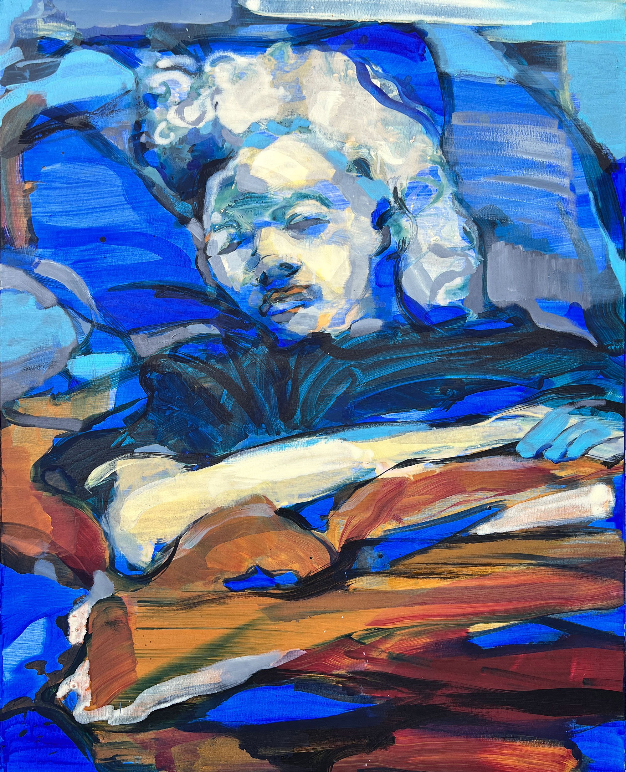 Vilmantas Marcinkevicius SERENITY 2024 100X80 cm. Foto: Galleri NB