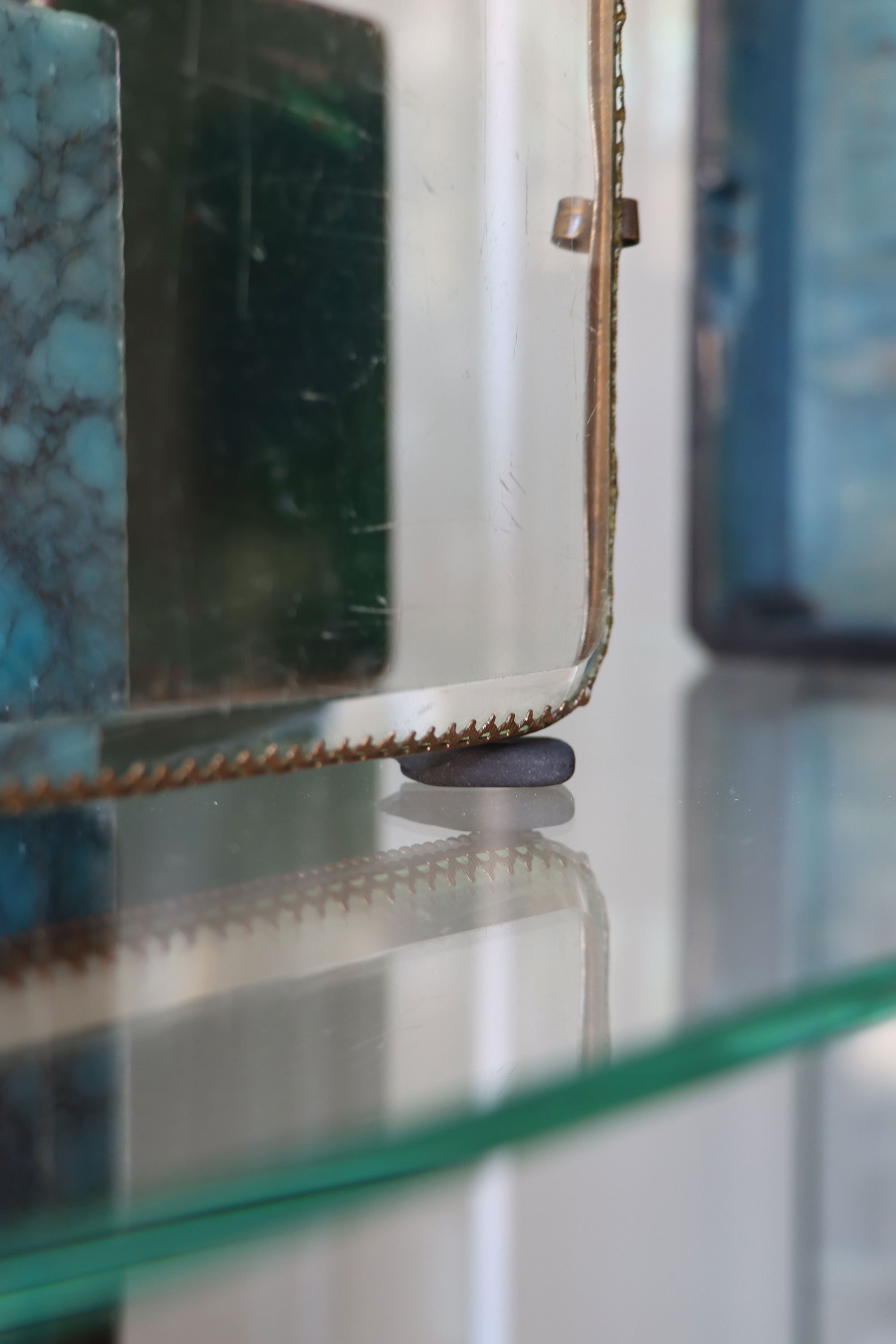 Installationsview fra udstillingen <i> Sten - Skelet - Silhuet</i>. Foto: Frieda Kroegholt