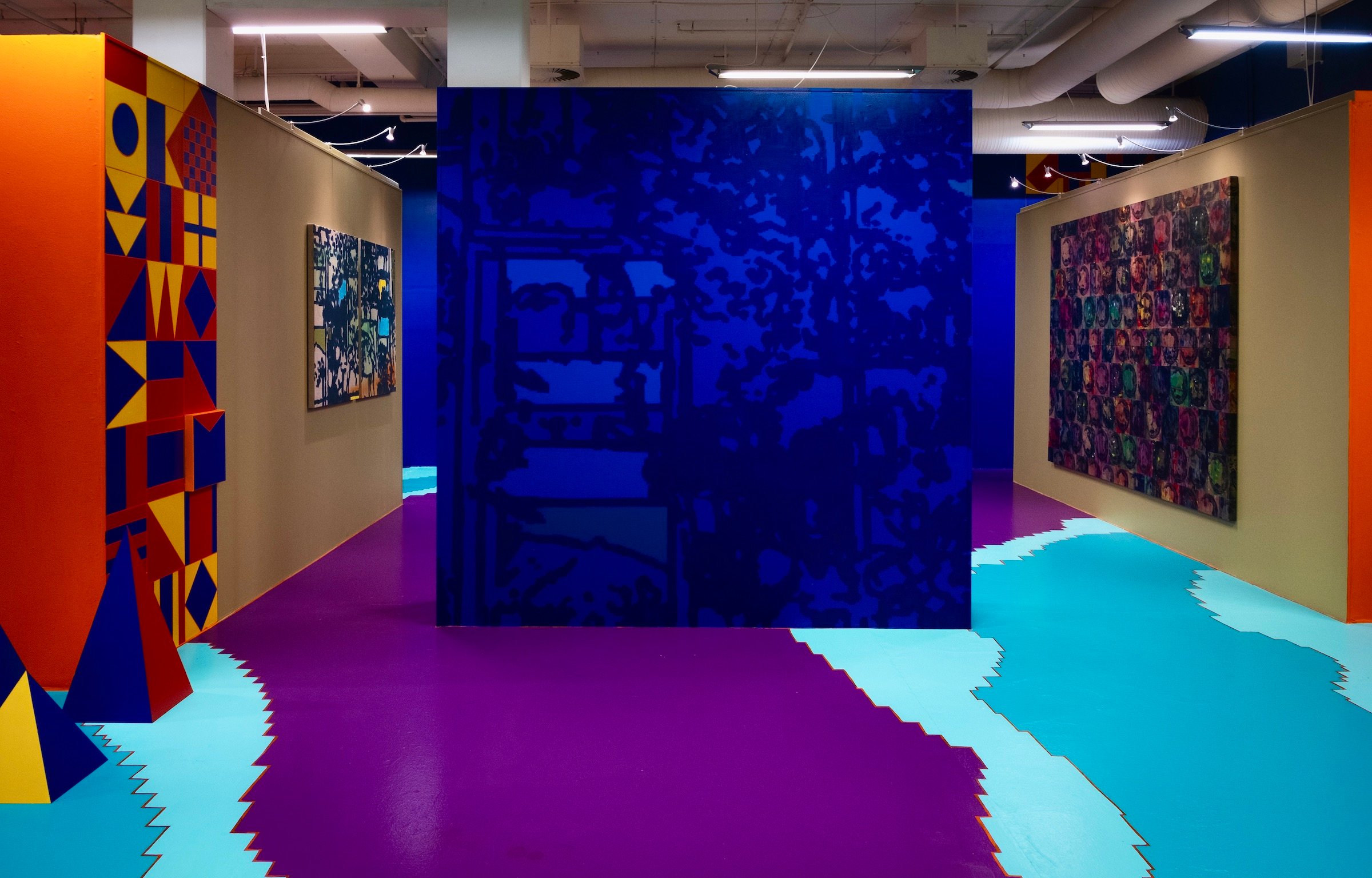 Installationsfoto Gadens Museum, 2025 - foto Marcus Fay