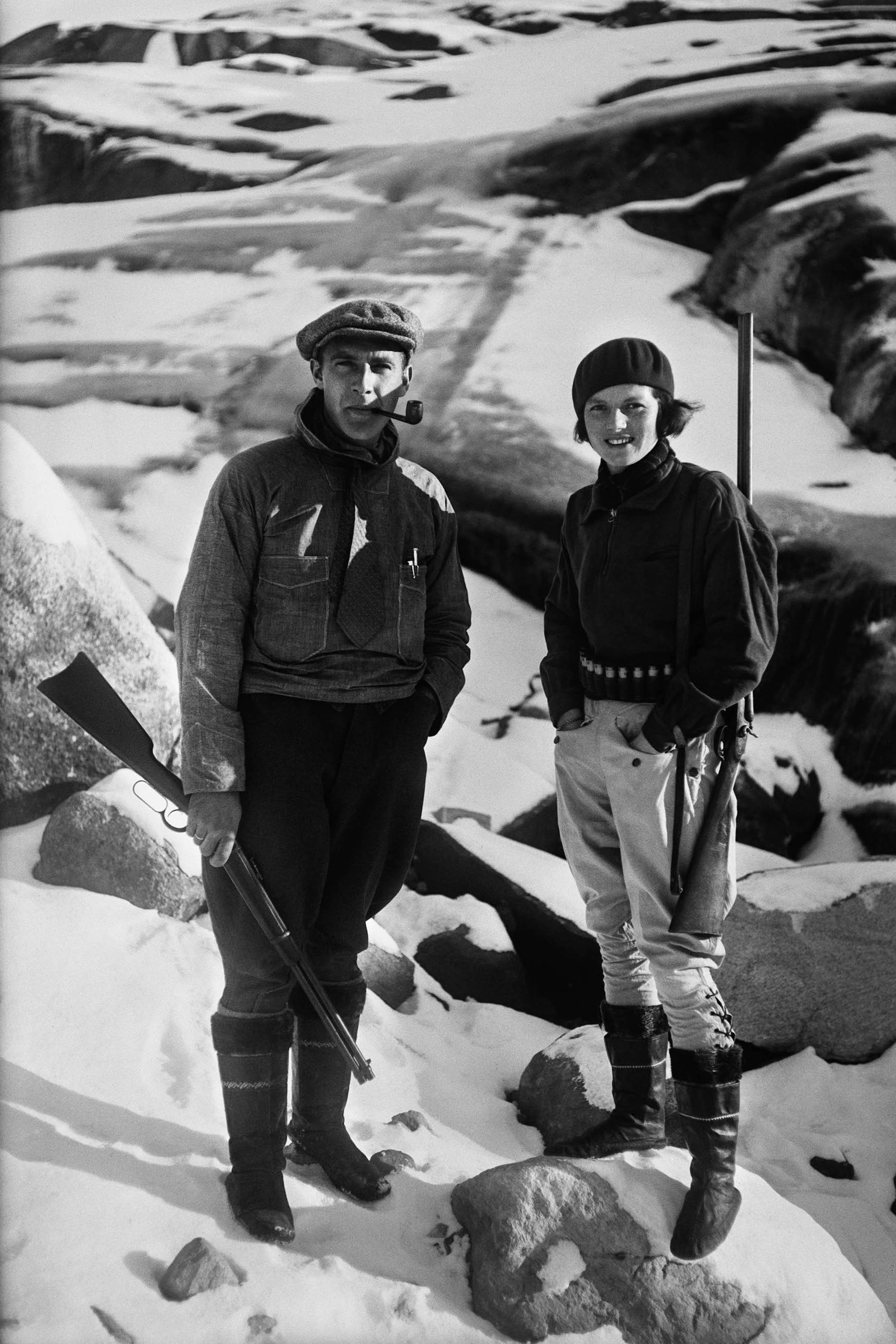 Inuuteq Storch Mirrored 2021 Courtesy kunstneren og Wilson Saplana Gallery. Digitale scanninger fra originale glasnegativer ca 1880-1930 Copyright Grønlands Nationalmuseum og Arkiv