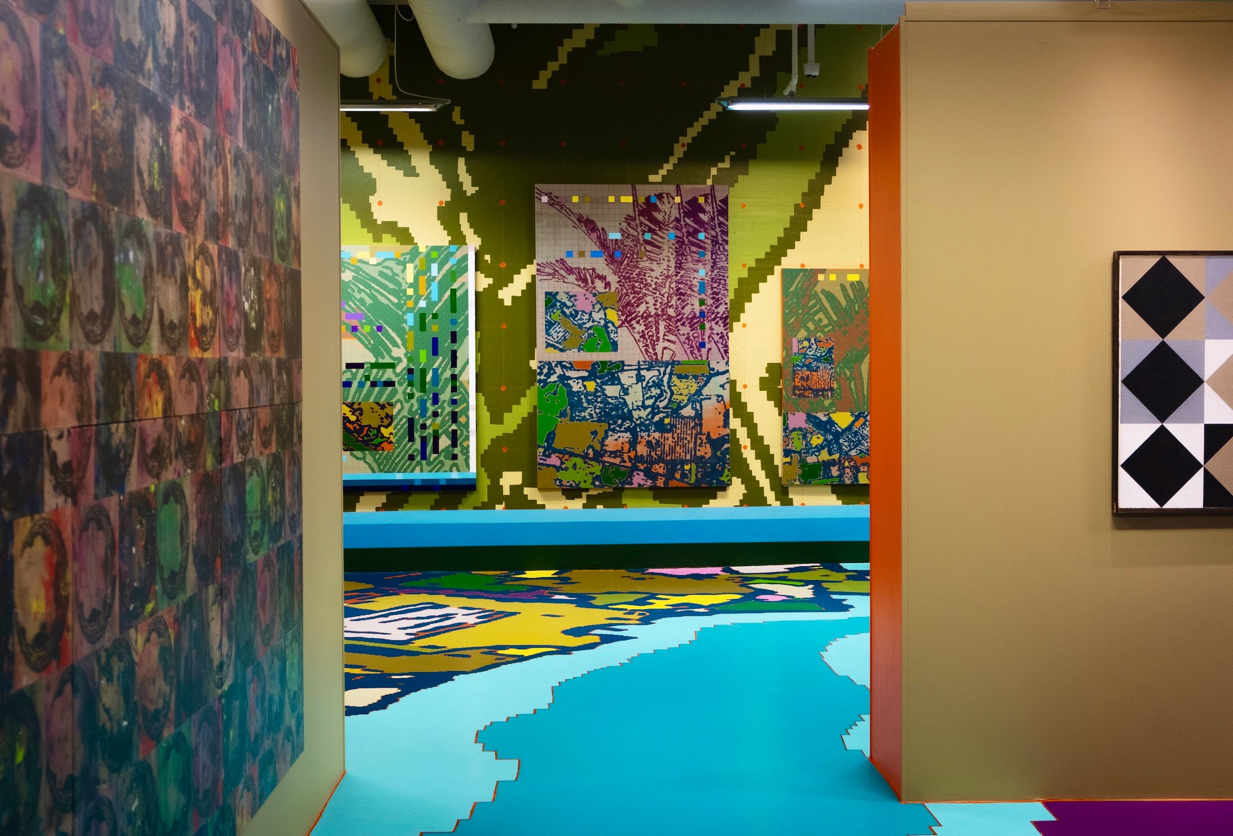 Installationsfoto Gadens Museum, 2025 - foto Marcus Fay