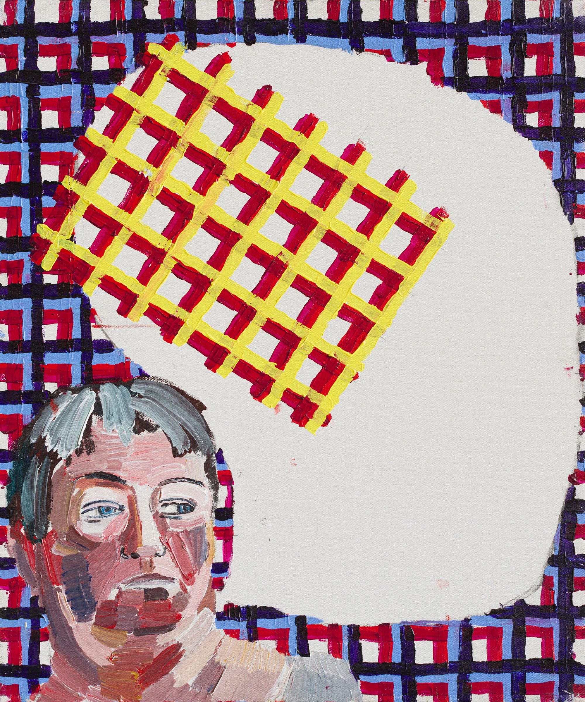 Inge Ellegaard <i>Selvportræt</i>, 2004. Foto: Jacob Friis Holm Nielsen