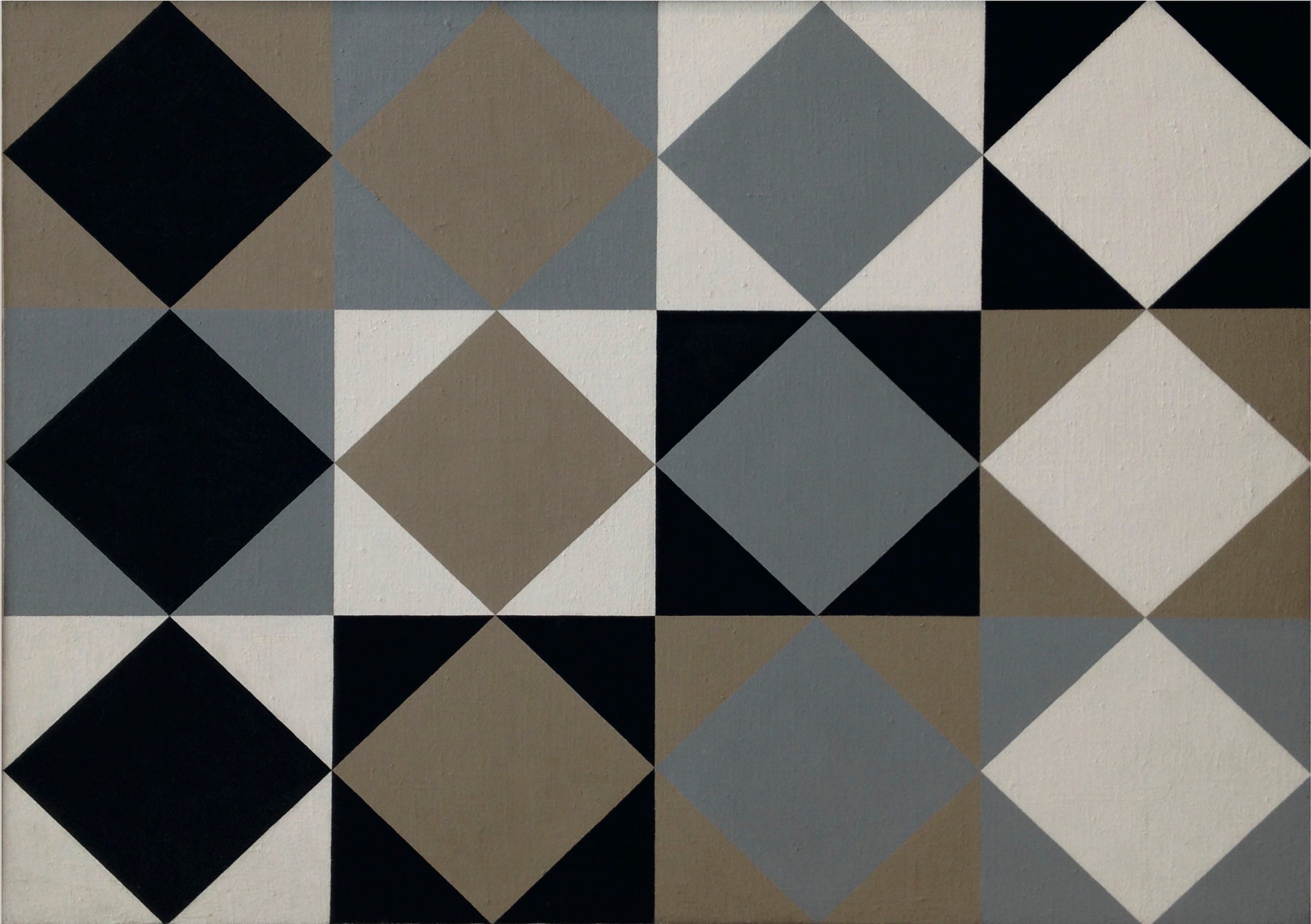 Gunnar Aagaard Andersen, <em>Den absolutte kombinationsmulighed af kontrasterne mellem valør og kvalitet,</em> 1950. Foto: Torben E Meyer