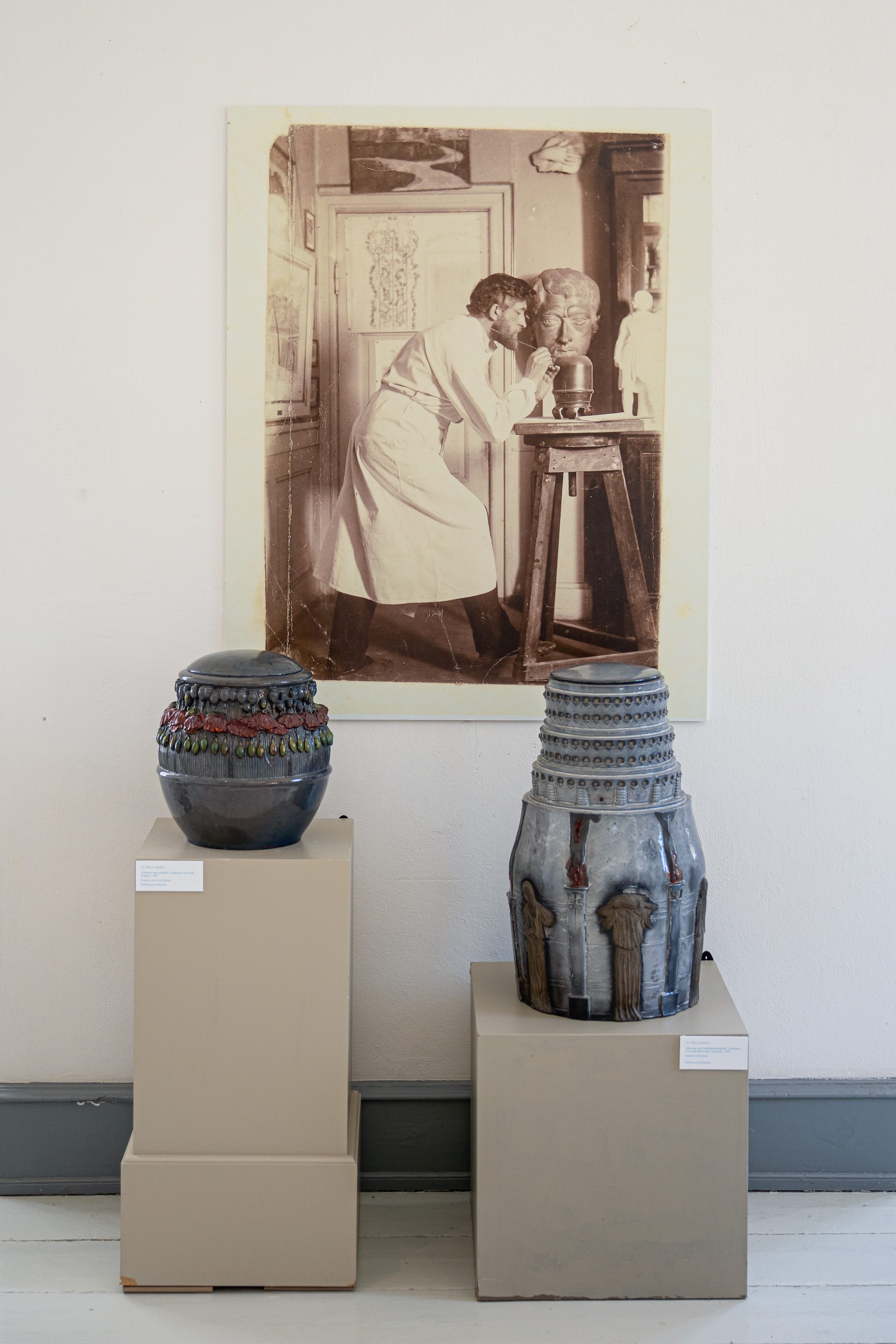 Med det famlende begynder jeg. Foto: Tao Lytzen