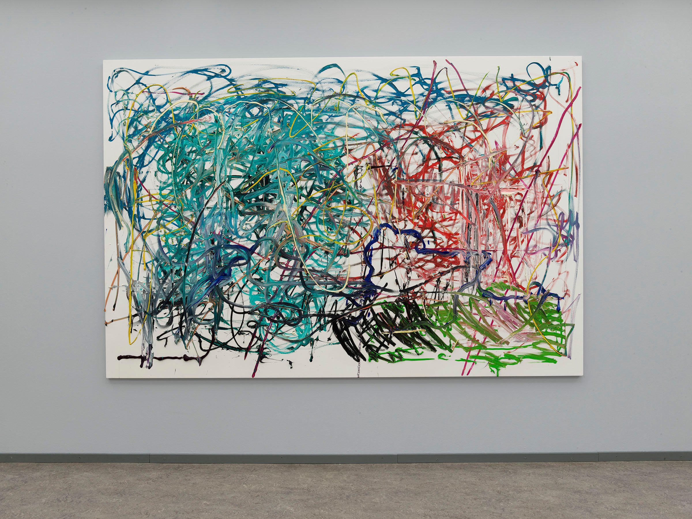 Christian Falsnaes ONE (2017). Olie på lærred. Kunstneren og PSM Gallery. Foto Kirstine Mengel