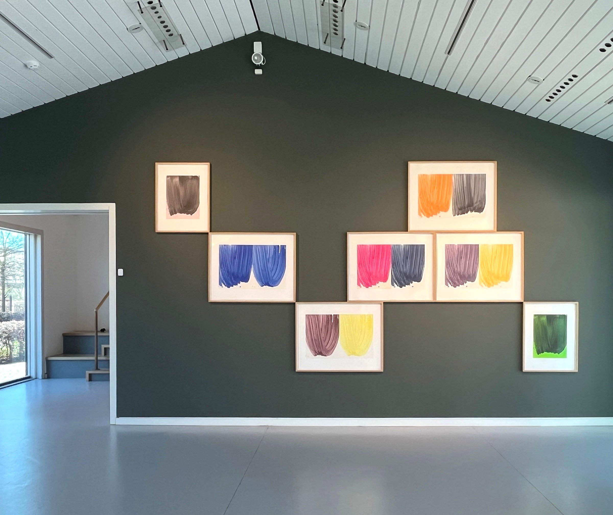 Installation view. Det maleriske i kobbertrykket - Ruth Campau. Foto: Kastrupgårdsamlingen