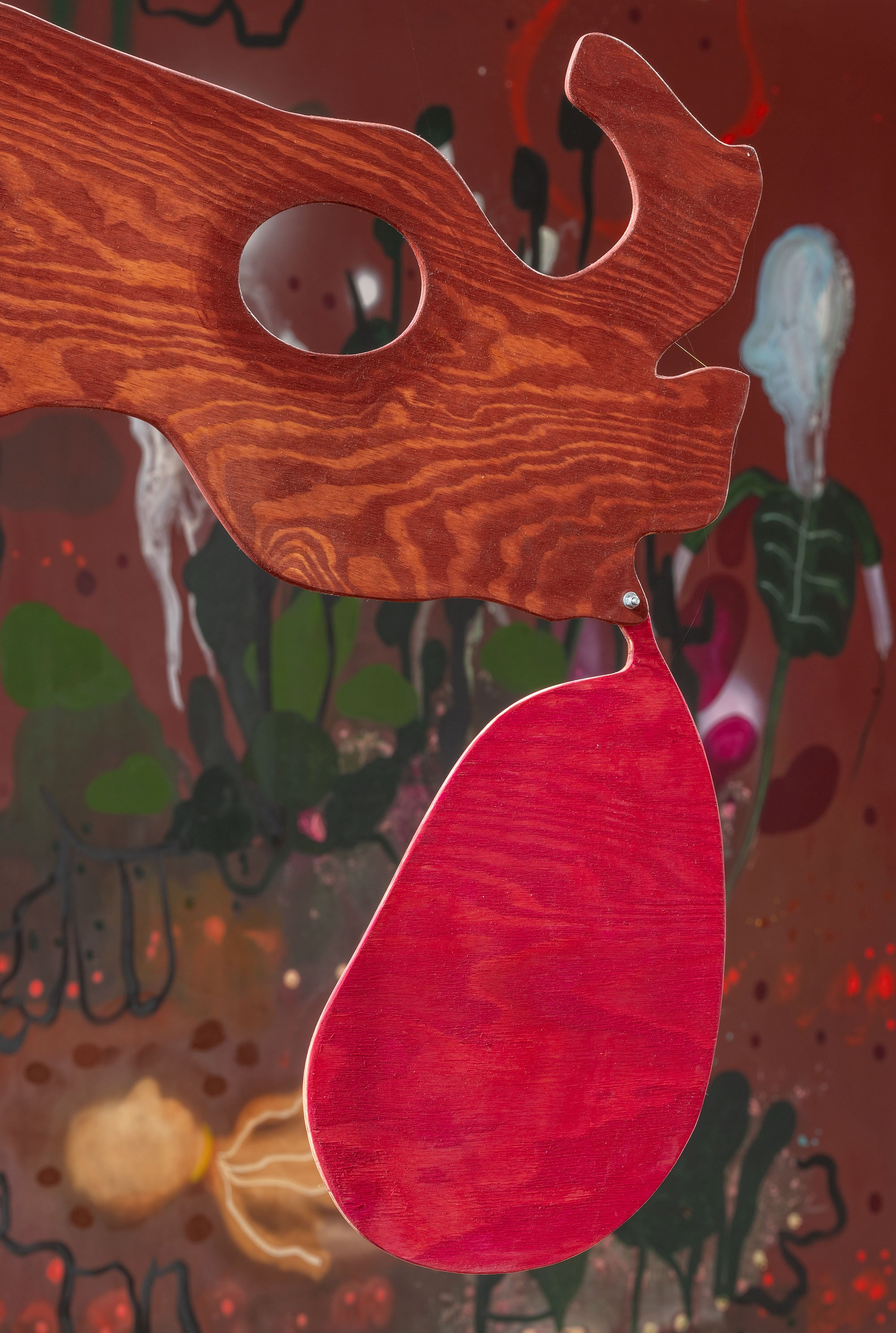 Udstillingsfoto af <i>En sky er en pige er en dreng er en kat</i> Nikolaj Kunsthal. Foto: David Stjernholm