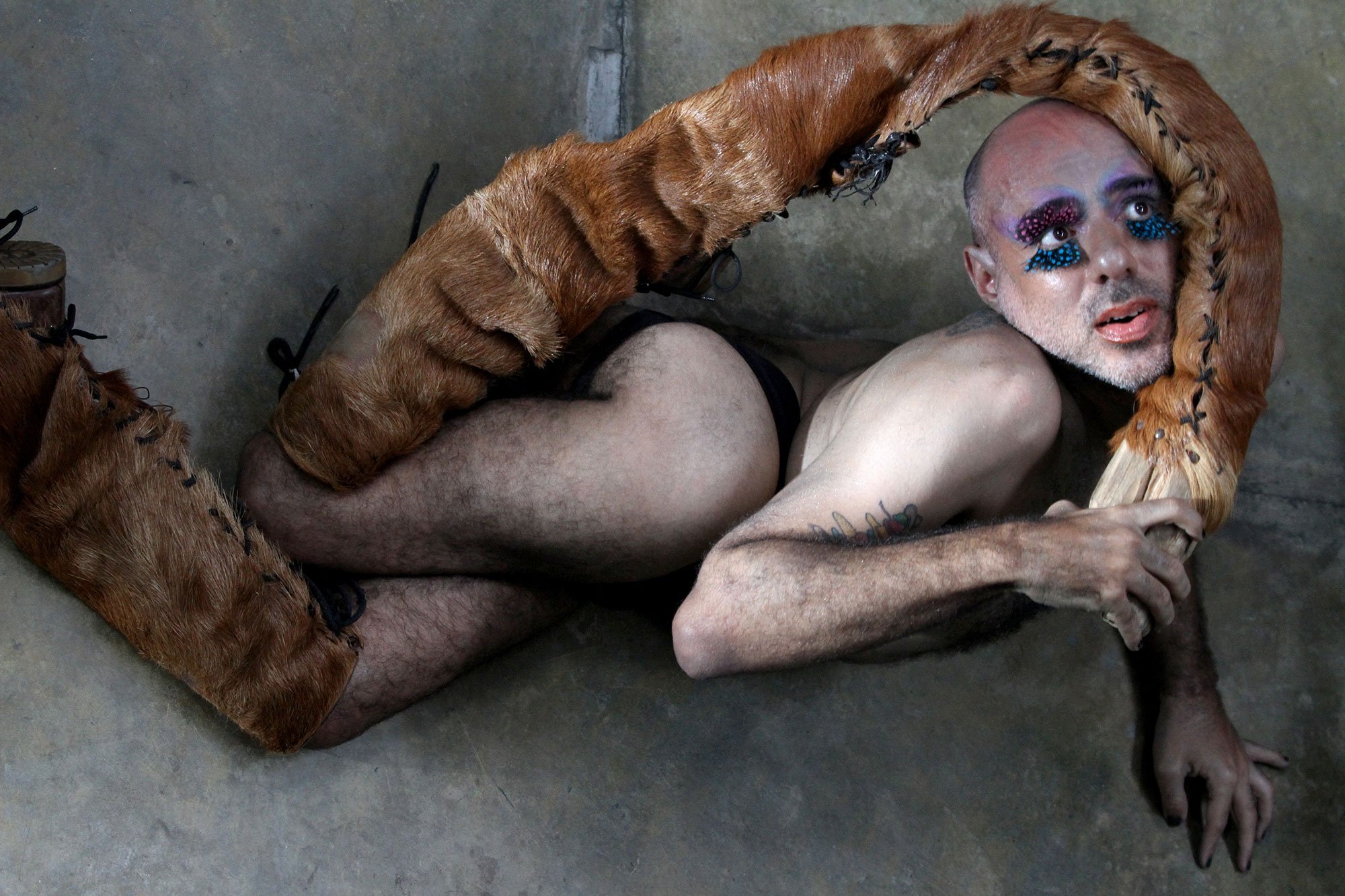 Estela Lapponi <i>DESCRACTION </i> 2018, Video, loop, 23:40 min. Videograf: Leticia Kamada
