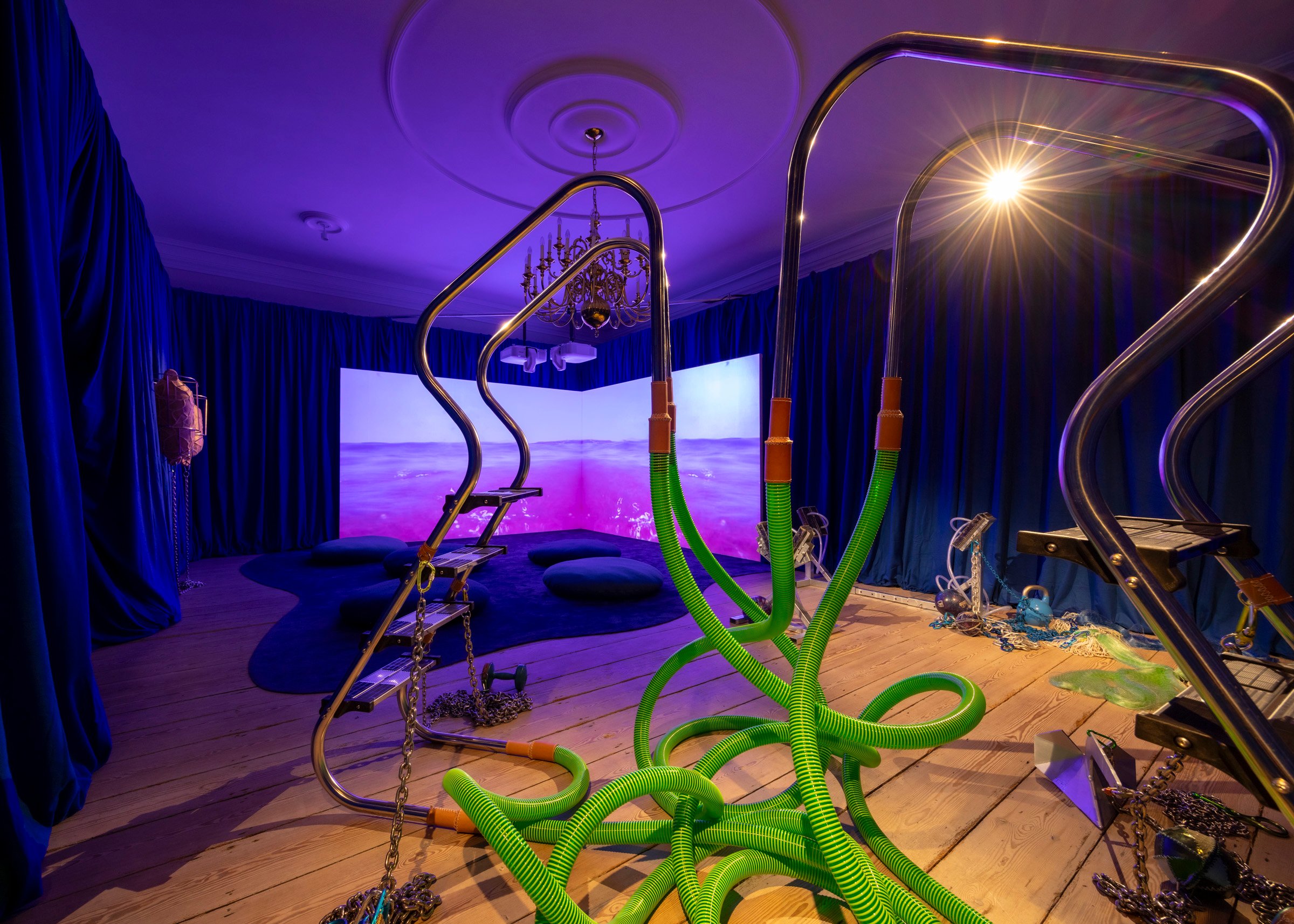 Exhibition view, FARVAND, 2025, ORTHUNGA - 001 foto Malle Madsen