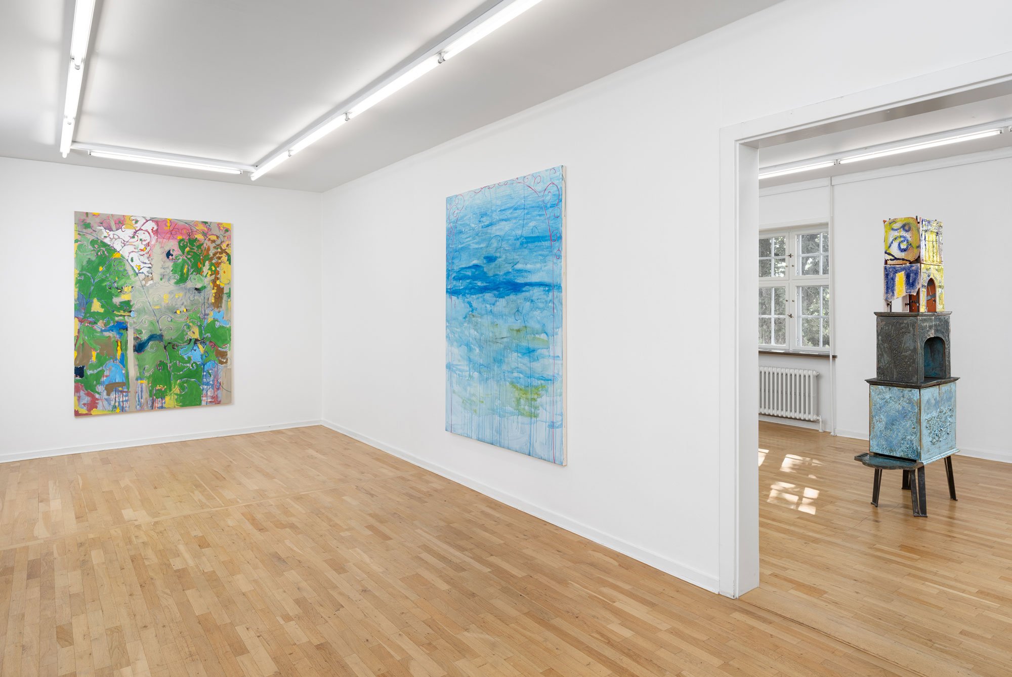 Udstillingsfoto af <i>Farming Fire </i>, 2024. Foto: David Stjernholm