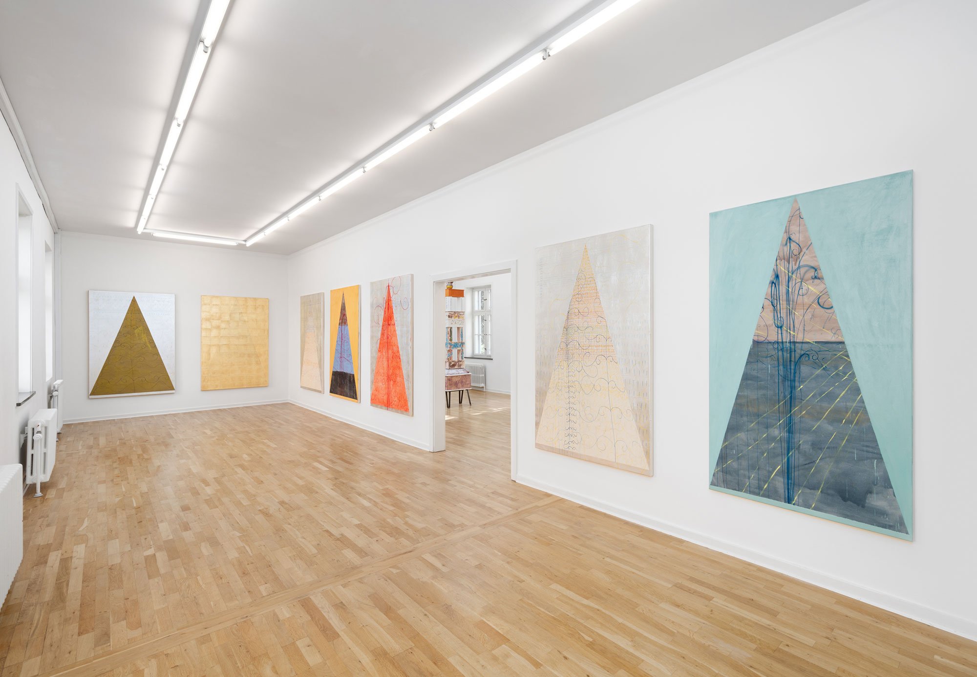 Udstillingsfoto af <i>Farming Fire </i>, 2024. Foto: David Stjernholm