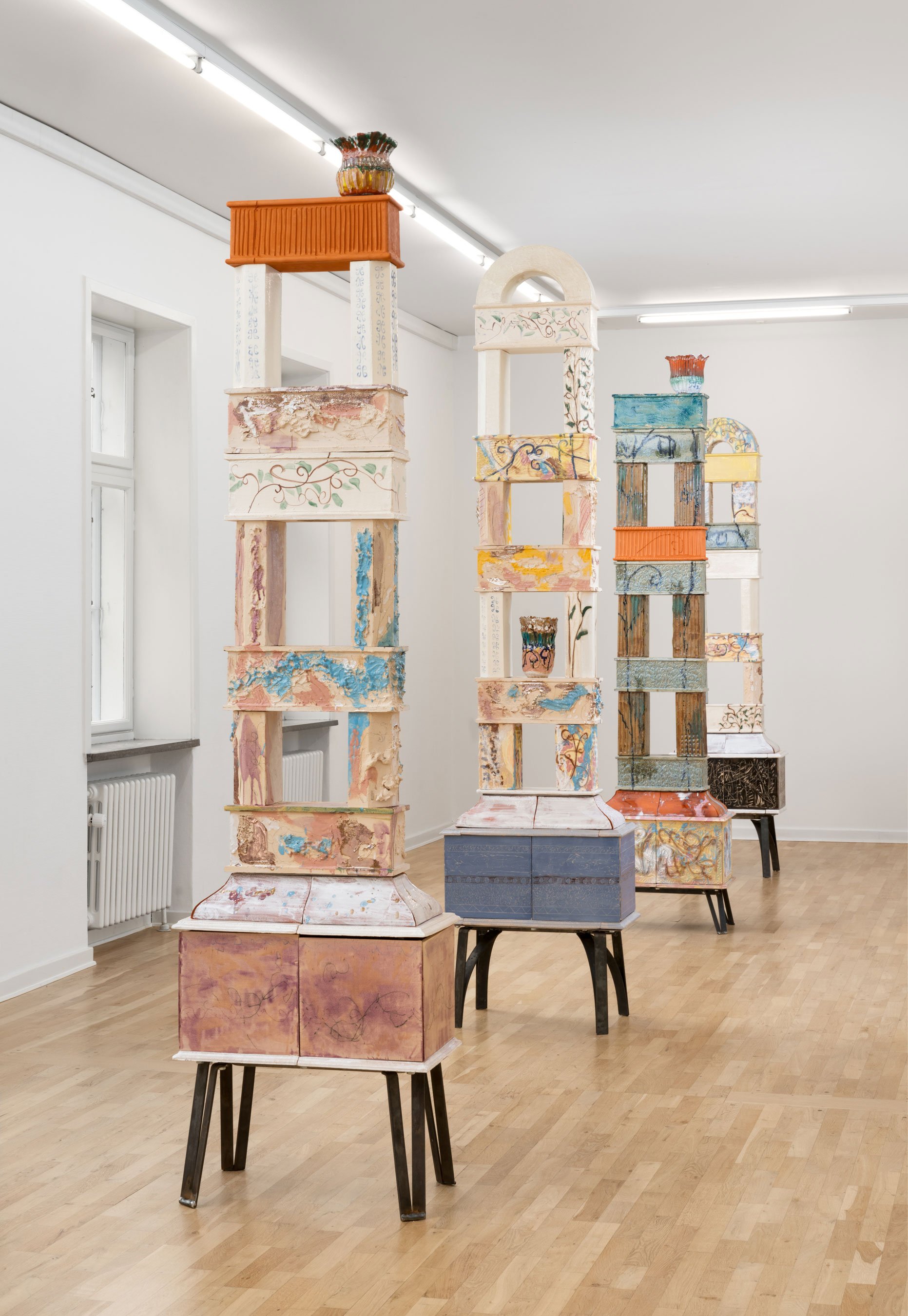 Udstillingsfoto af <i>Farming Fire </i>, 2024. Foto: David Stjernholm