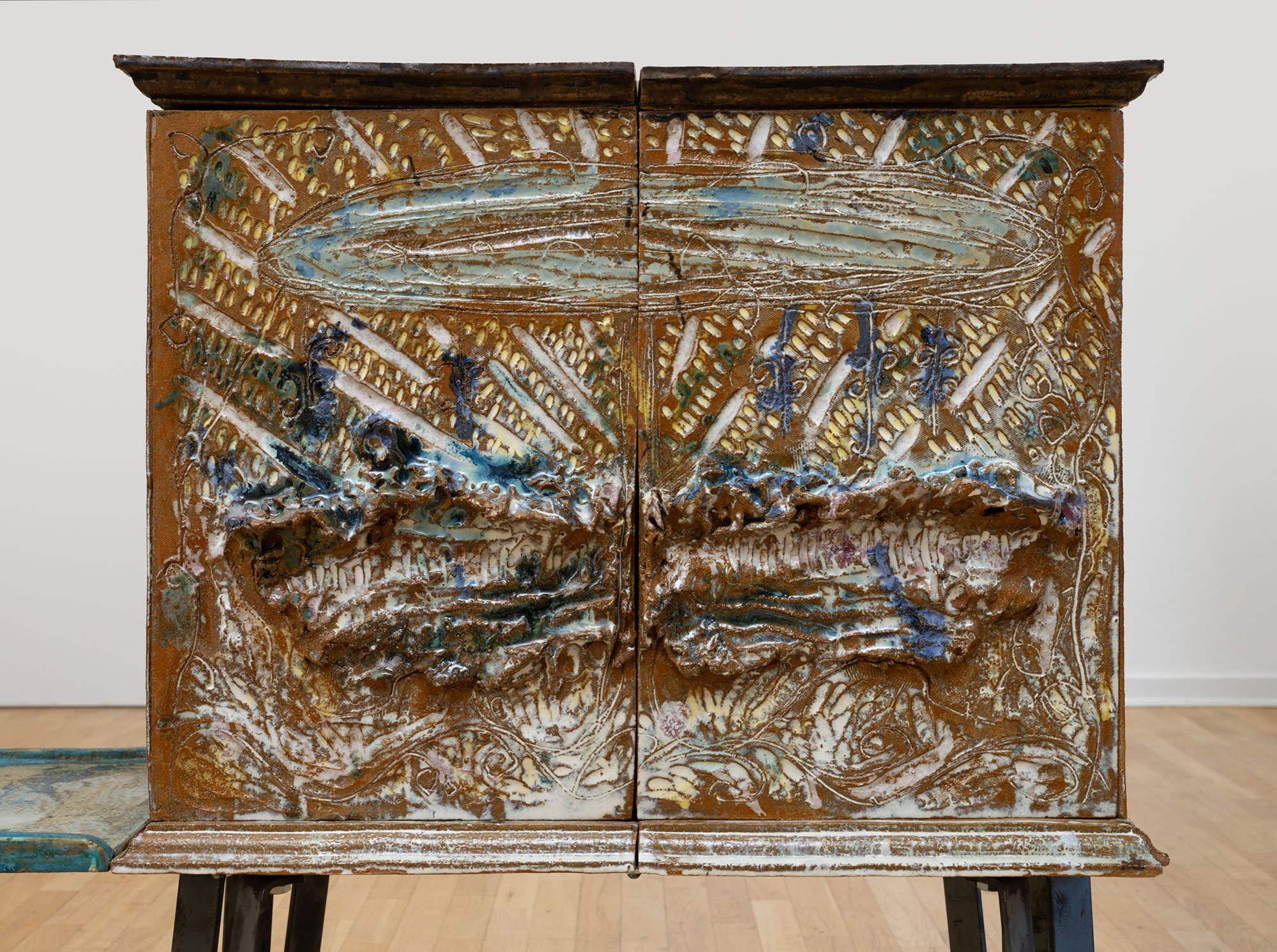 Udstillingsfoto af <i>Farming Fire </i>, 2024. Foto: David Stjernholm