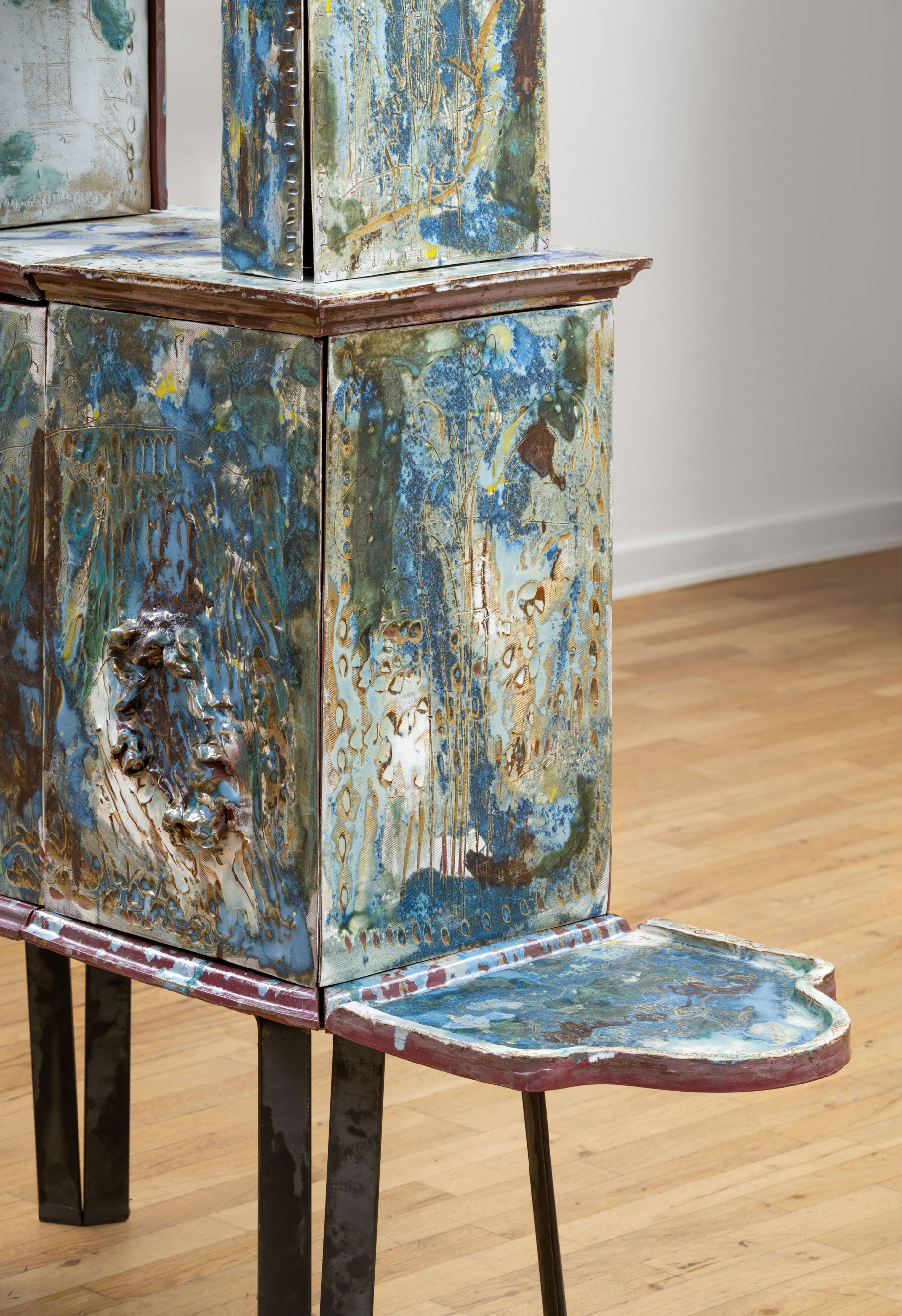 Udstillingsfoto af <i>Farming Fire </i>, 2024. Foto: David Stjernholm