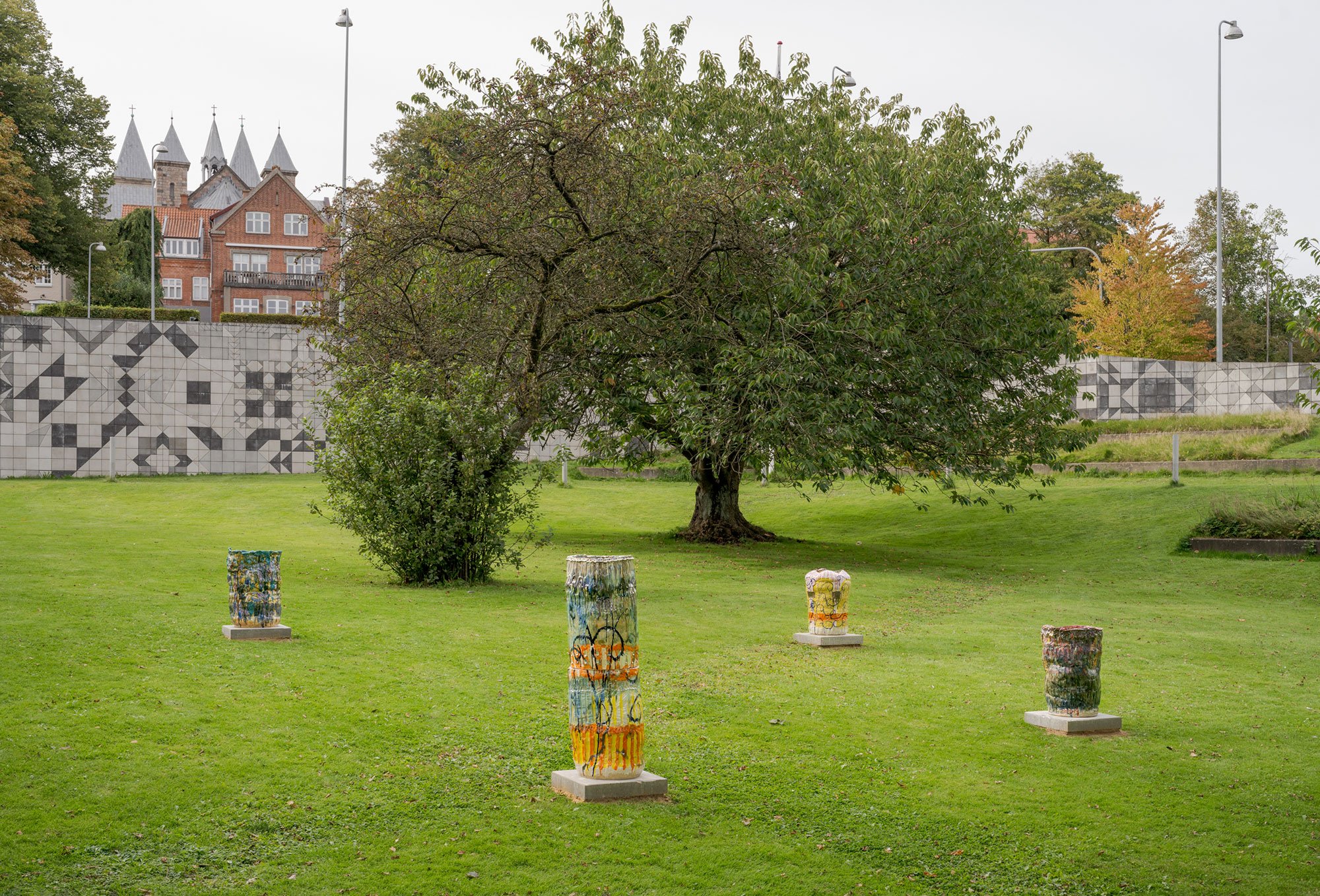 Udstillingsfoto af <i>Farming Fire </i>, 2024. Foto: David Stjernholm