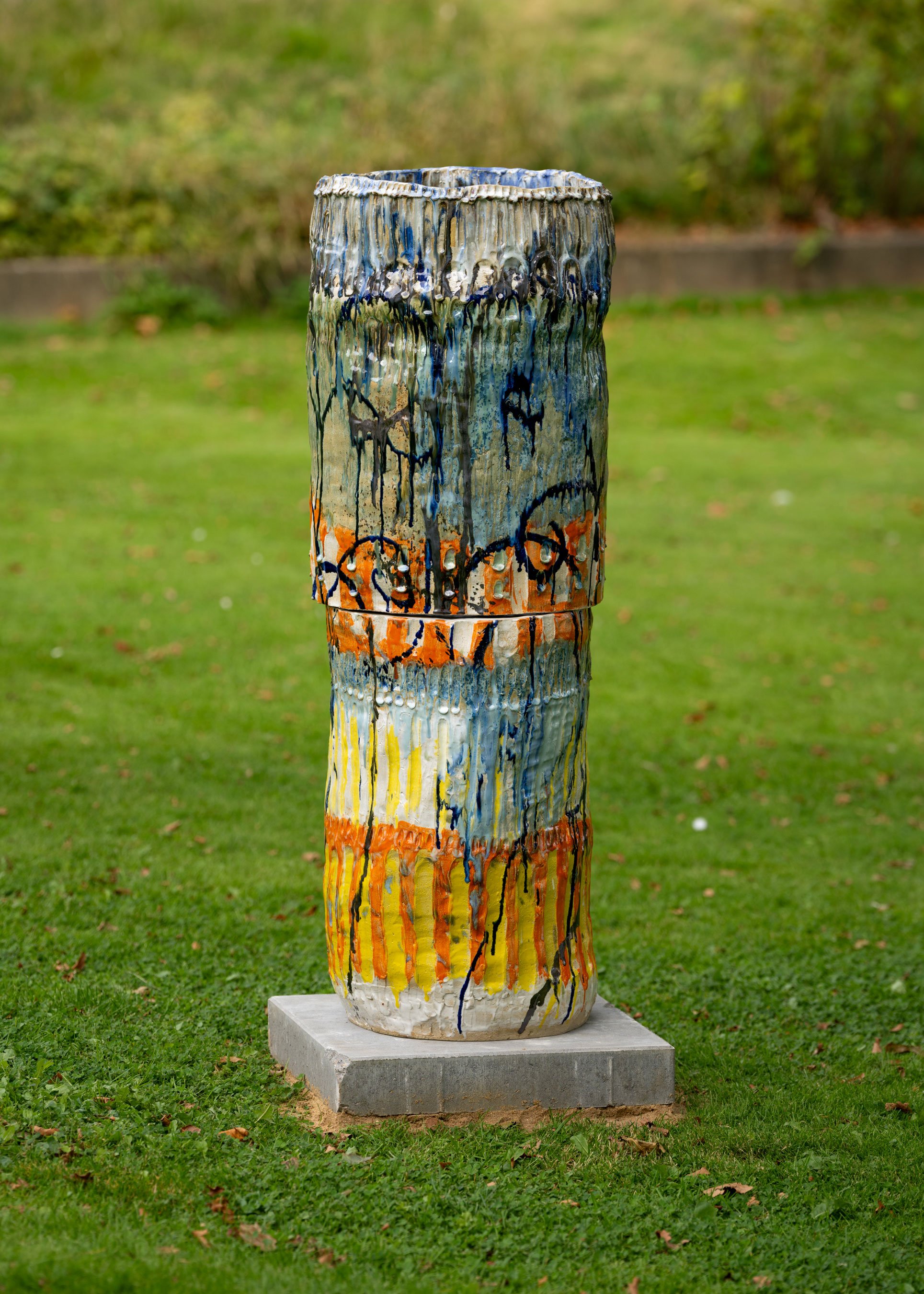 Udstillingsfoto af <i>Farming Fire </i>, 2024. Foto: David Stjernholm