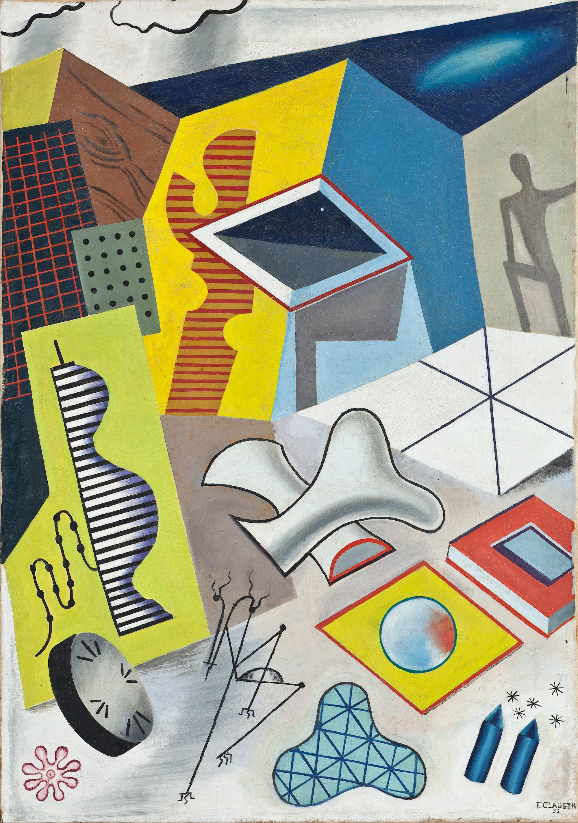 Franciska Clausen, <i>De Kolde Skuldres Land</i>, 1932. Foto: Museum Sønderjylland