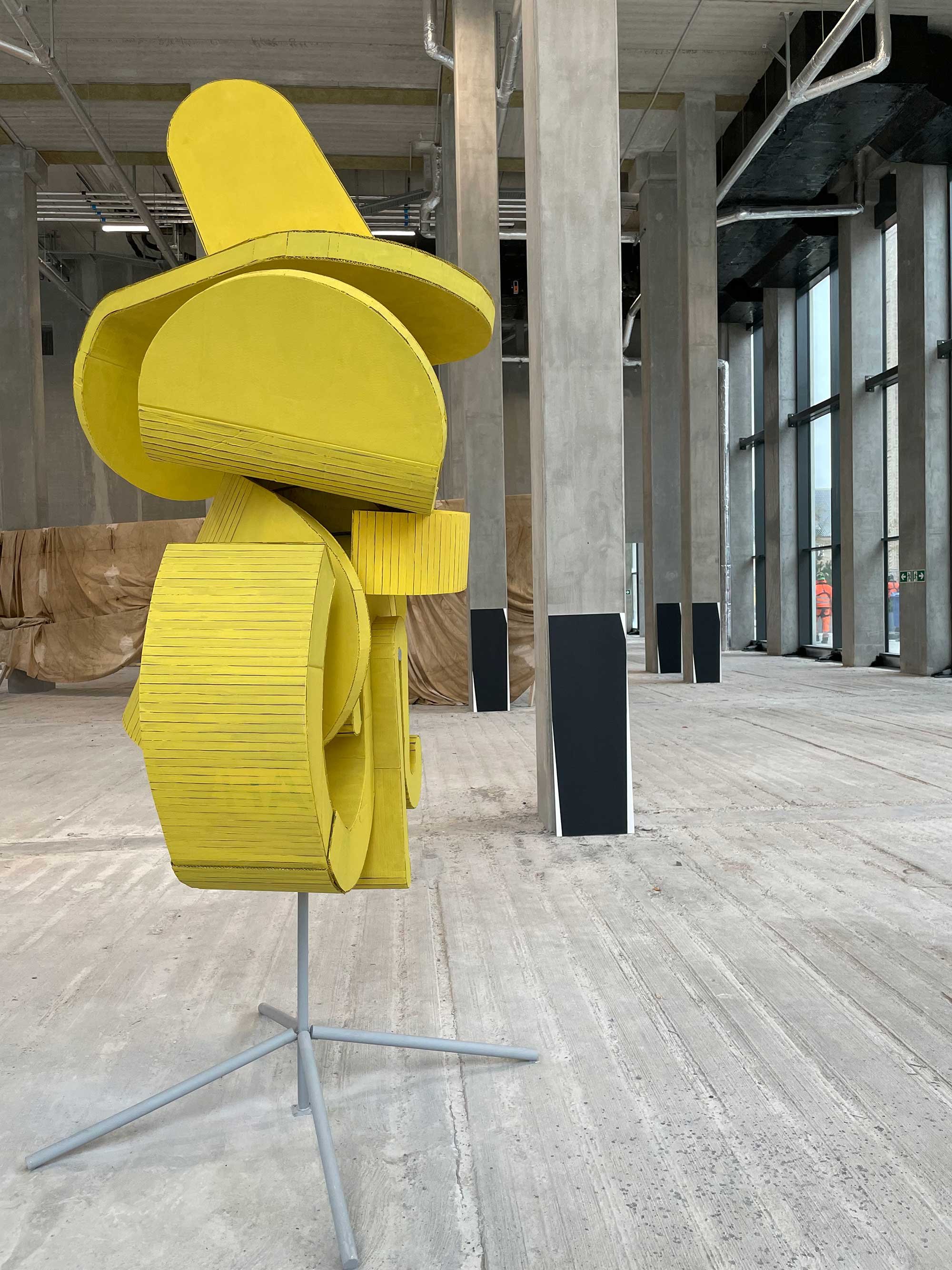 Installationsview fra udstillingen <i>Here & Now</i>, værk af Gabriel Pereyra. Foto: Blue Canvas Projects