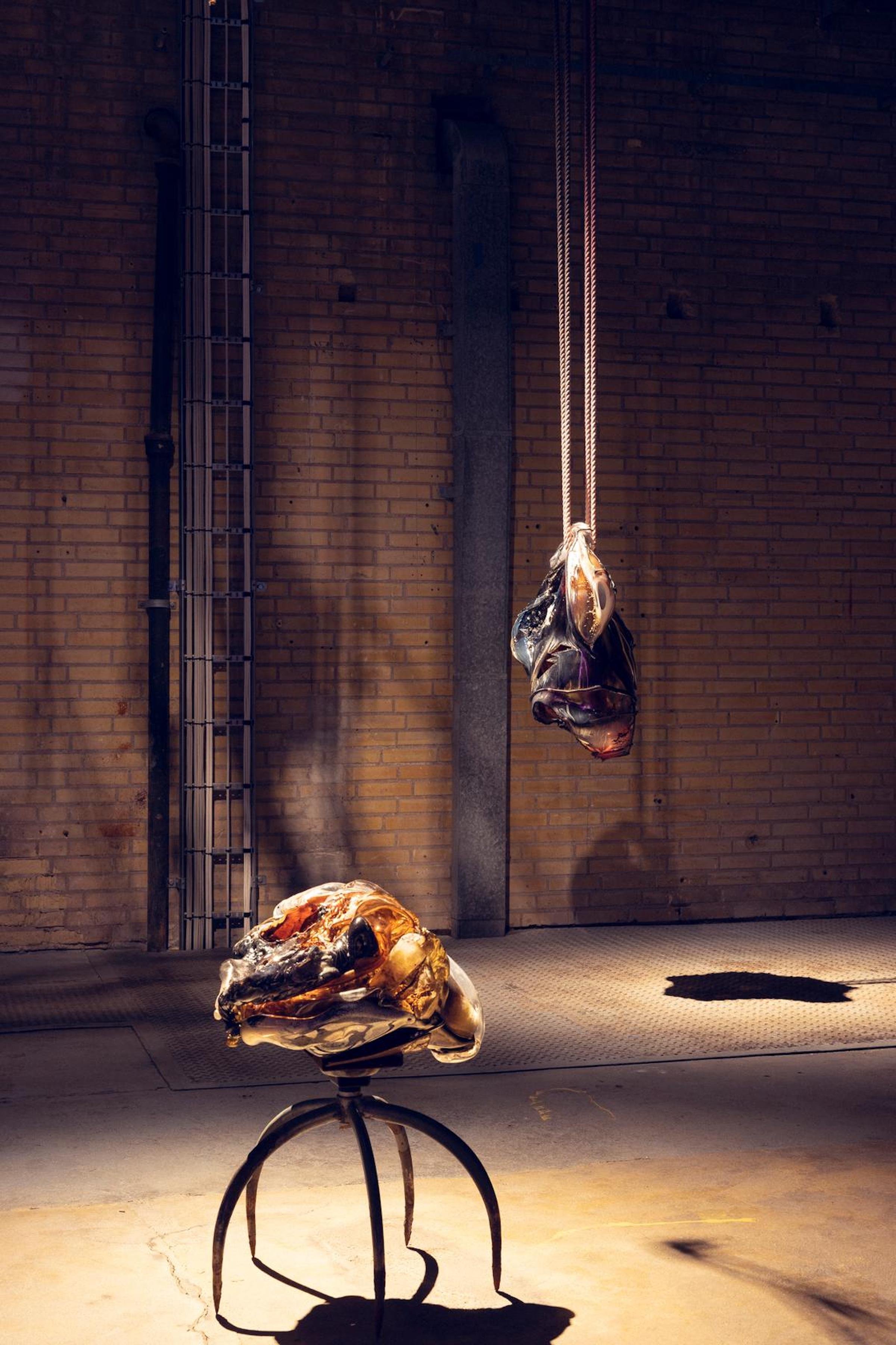 Udstillingen <em>GNIST</em>, 2025. Fotos fra Holmegaard Værk