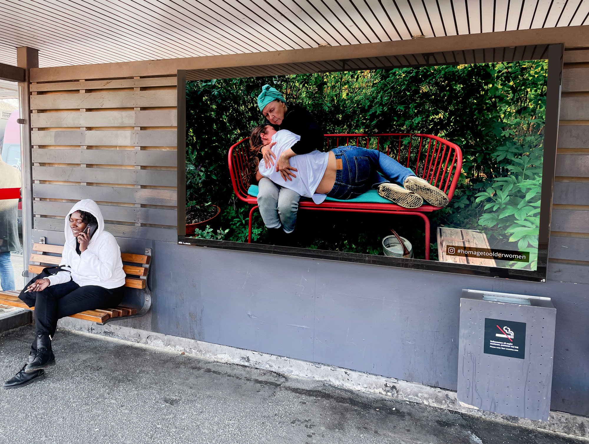 Heta Kuchka (FI), <i>Mom and I</i>. Foto: Hanne Lise Thomsen.