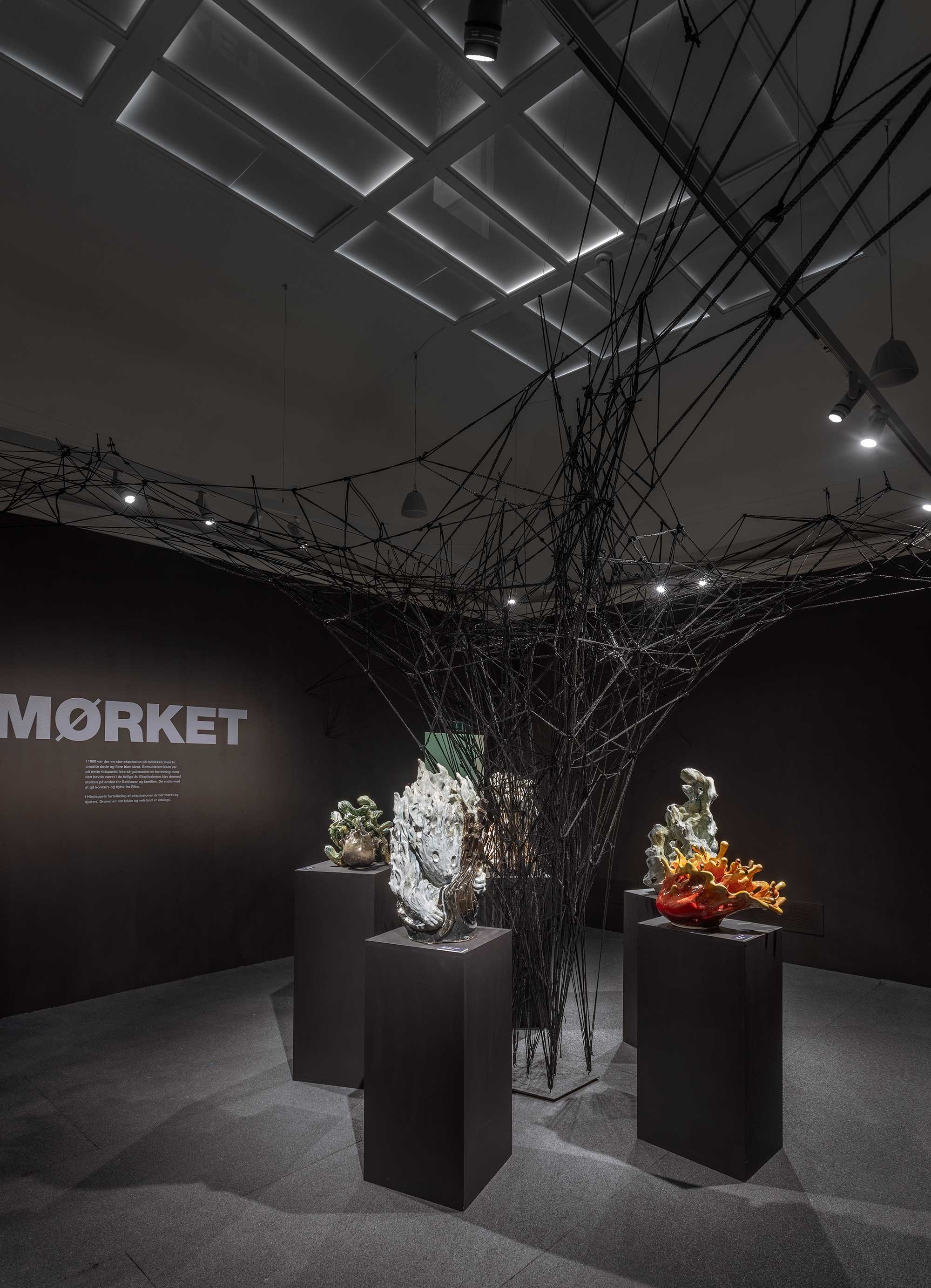 Installationsfoto. Louise Hindsgavl, <i>Genskabt</i>, 2024. Foto: Lars Gundersen