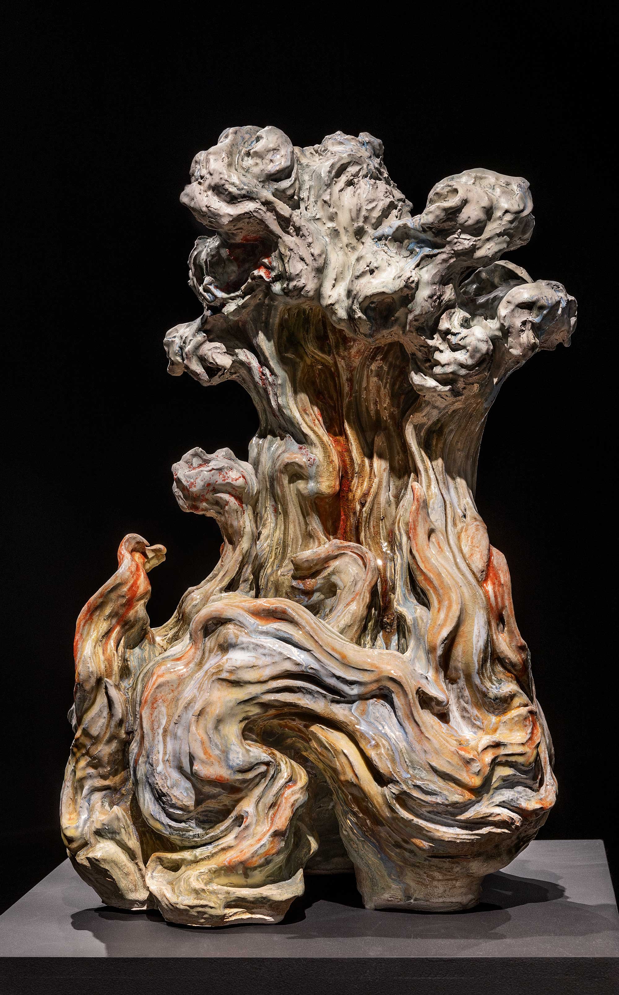 Louise Hindsgavl, <i>Kaos I, Introduktion til forandring</i>, 2024. Courtesy Hans Alf Gallery. Foto: Lars Gundersen