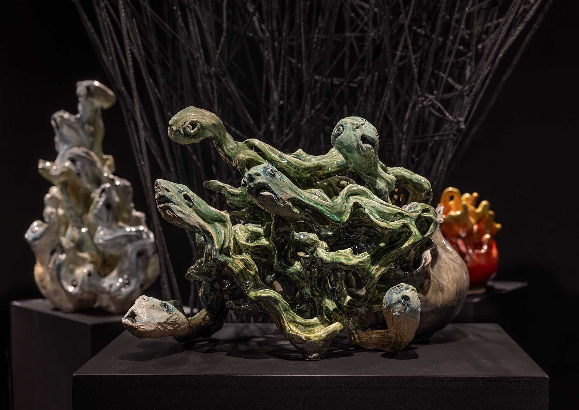 Louise Hindsgavl, <i>Kaos III, Ud af Ingenting</i>, 2024. Courtesy Hans Alf Gallery. Foto: Lars Gundersen