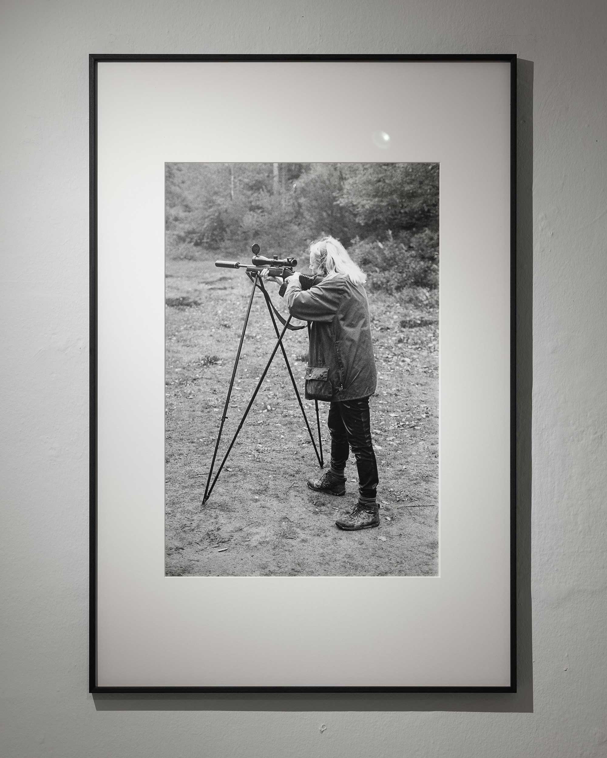 Installationsfoto fra udstillingen <i>HUN</i>. Foto: Mikkel Kaldal