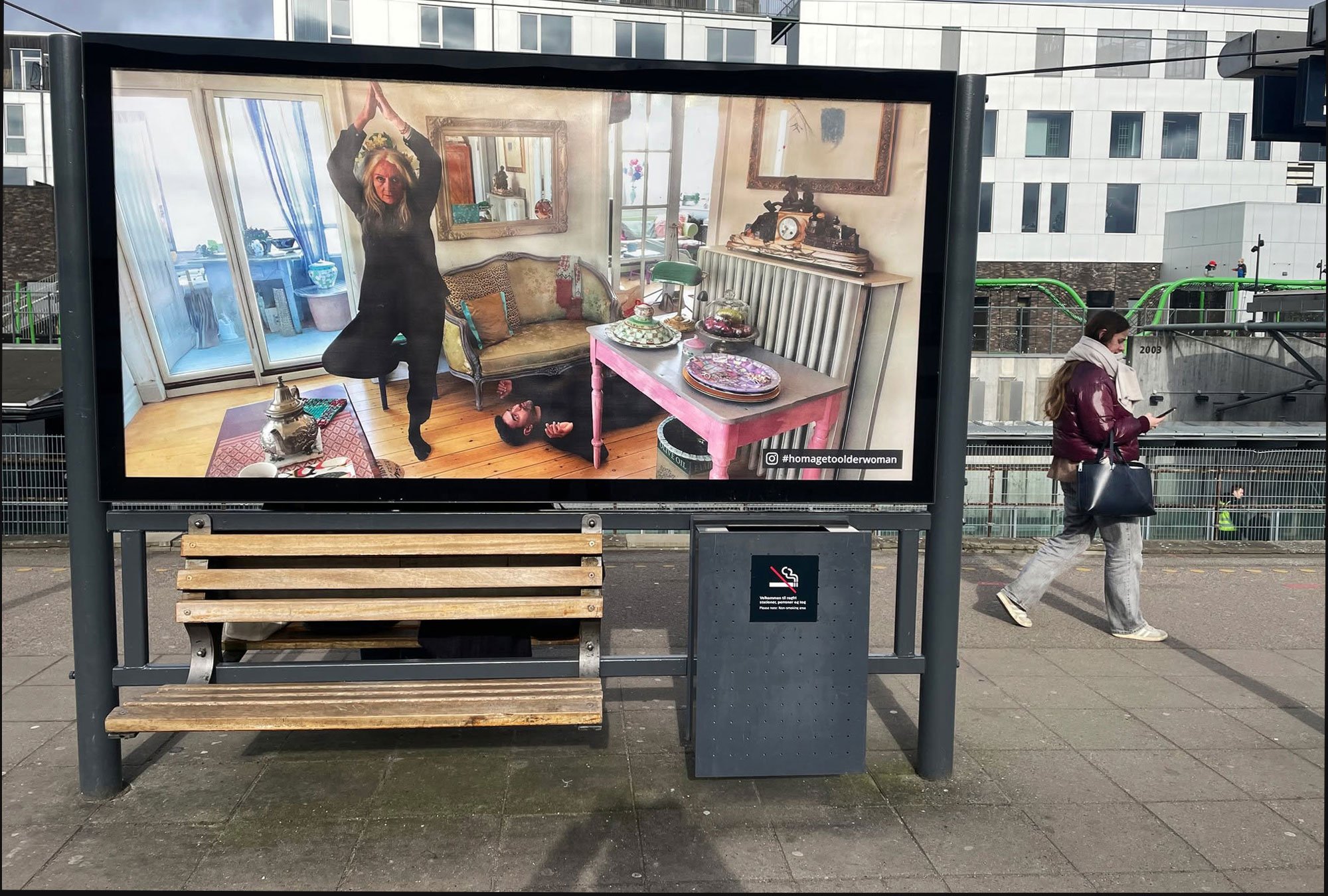 Karin Westerlund (SE), The coolest human beings are older women. Foto: Hanne Lise Thomsen.