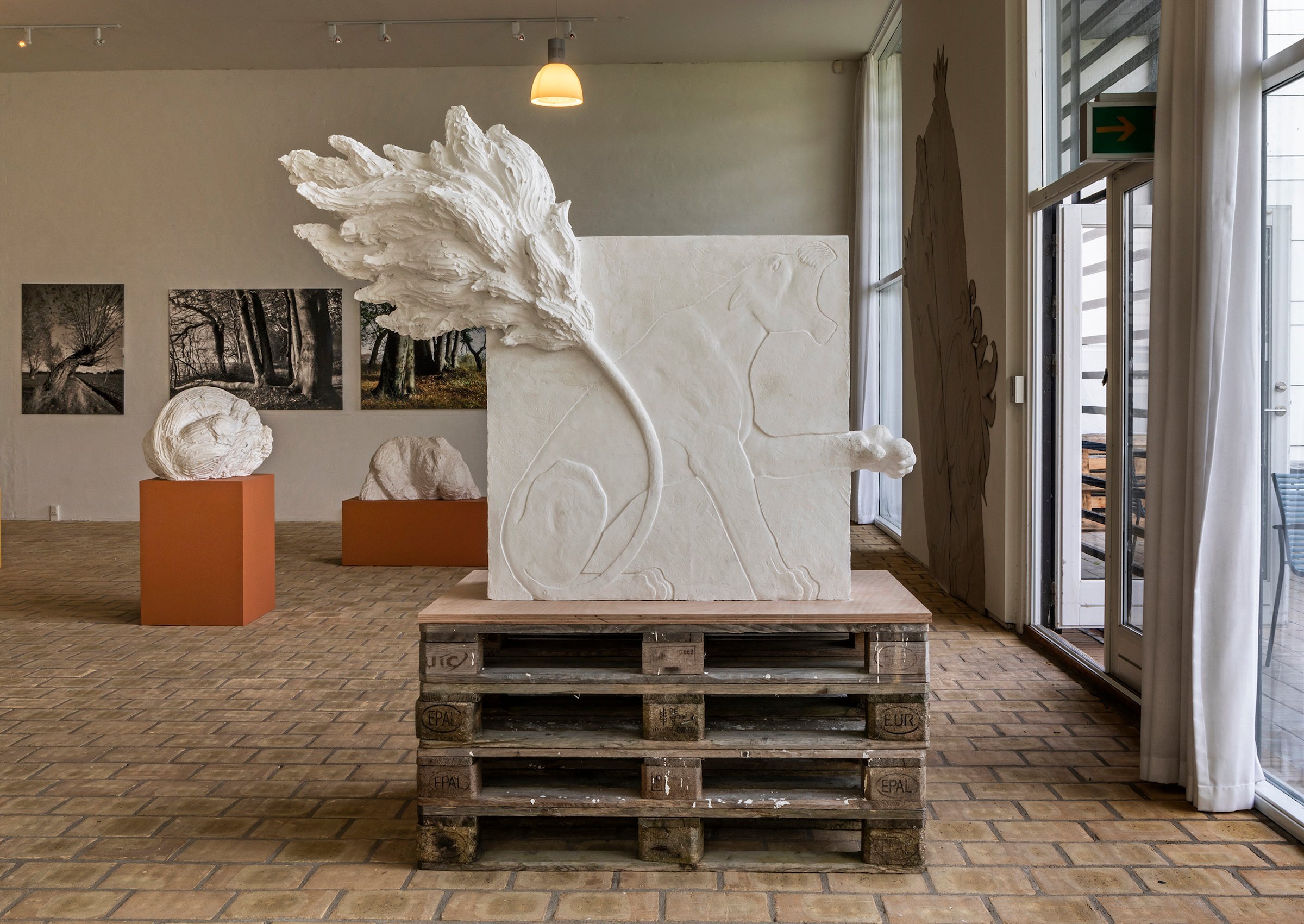 Kunstbygningen i Vrå Wild VoicesClaus Ørntoft Gravmæle 2024