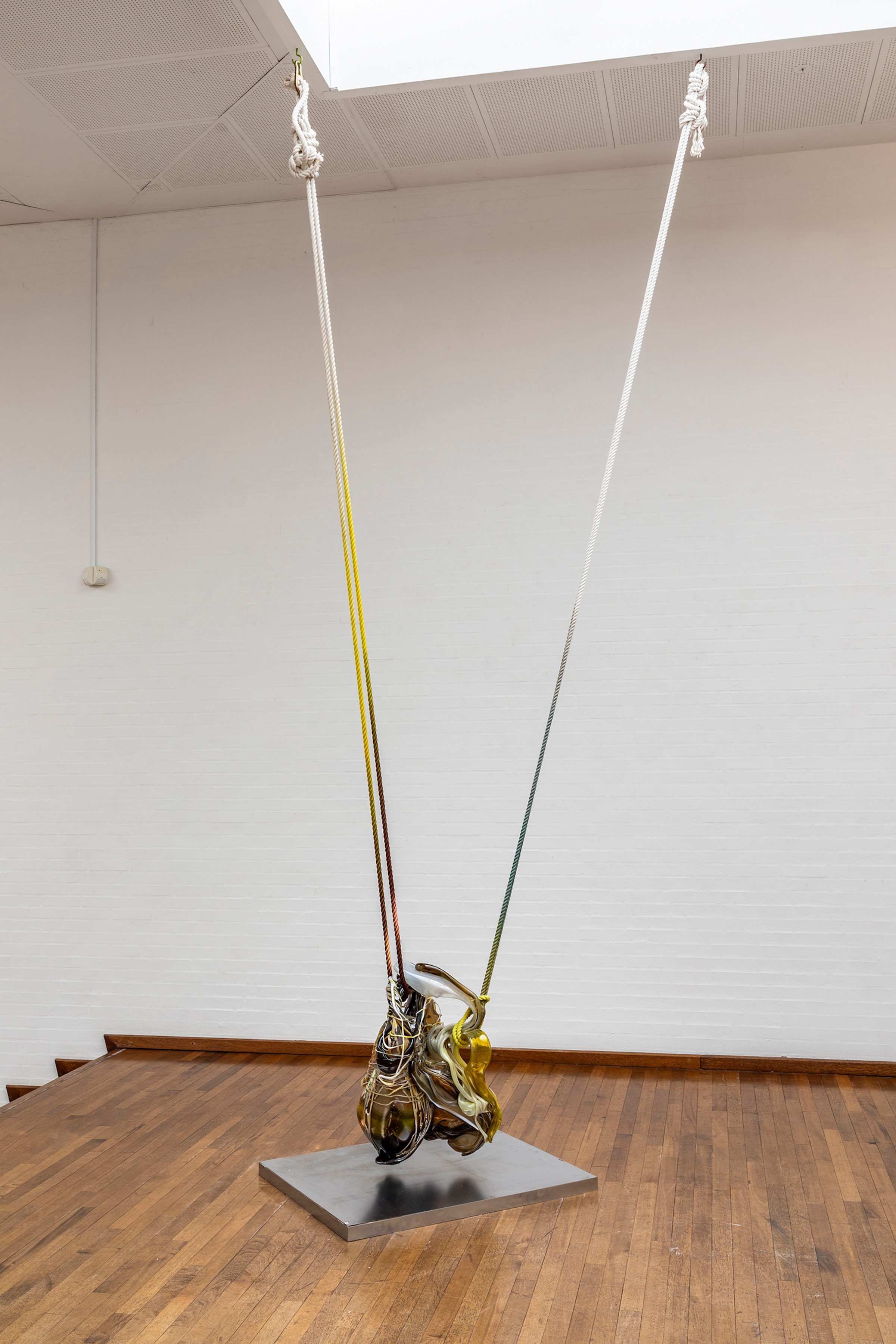 Kunstbygningen i Vrå, WILD + VOICES. Maria Koshenkova. <i>Faun’s Flesh III</i>, 2023. Foto: Niels Fabæk