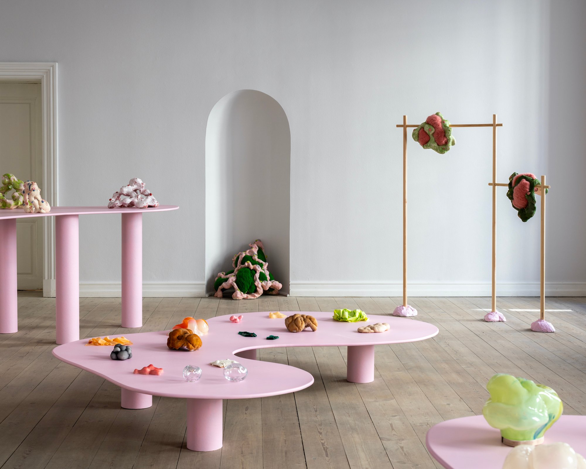 Udstillingen <i>Hudsult</i> af Laura Astrup Larsen. Foto: Malthe Emanuel