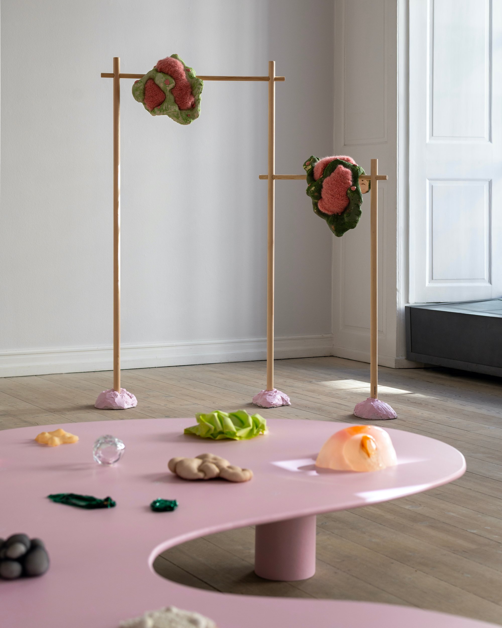 Udstillingen Hudsult af Laura Astrup Larsen. Foto: Malthe Emanuel