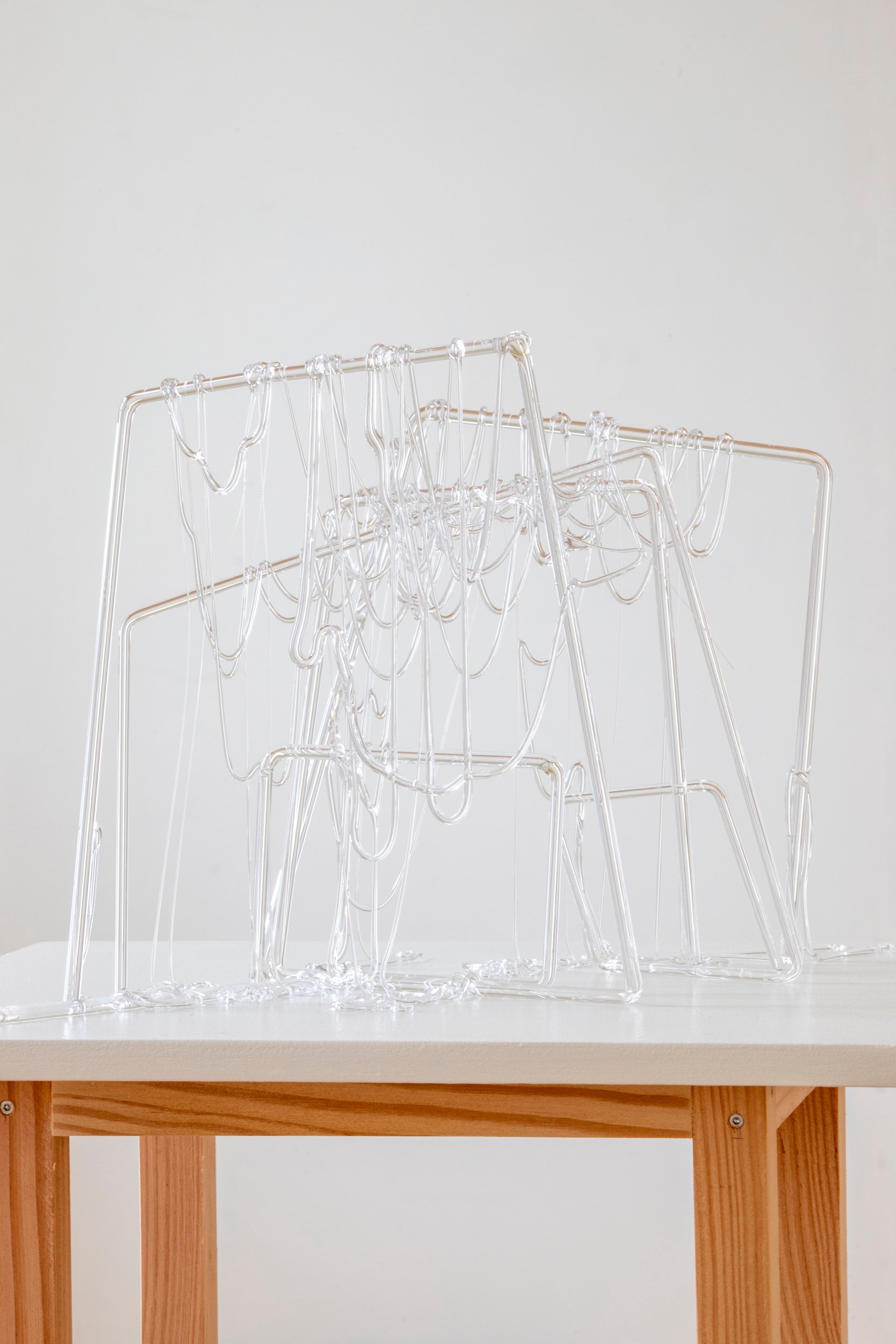 Tove Storch, <i>Uden titel (modellen)</i>, glas, 2024. Foto: Kasper Palsnov/Glas