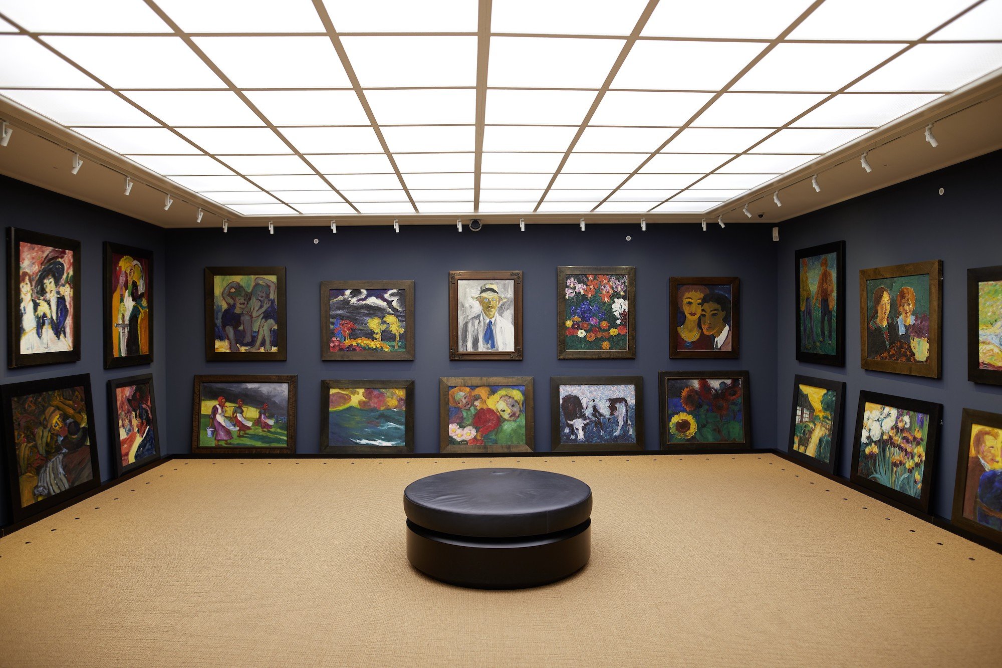 Nolde-Haus I Ausstellung I Foto D. Dunkelberg I ©Nolde Stiftung Seebüll