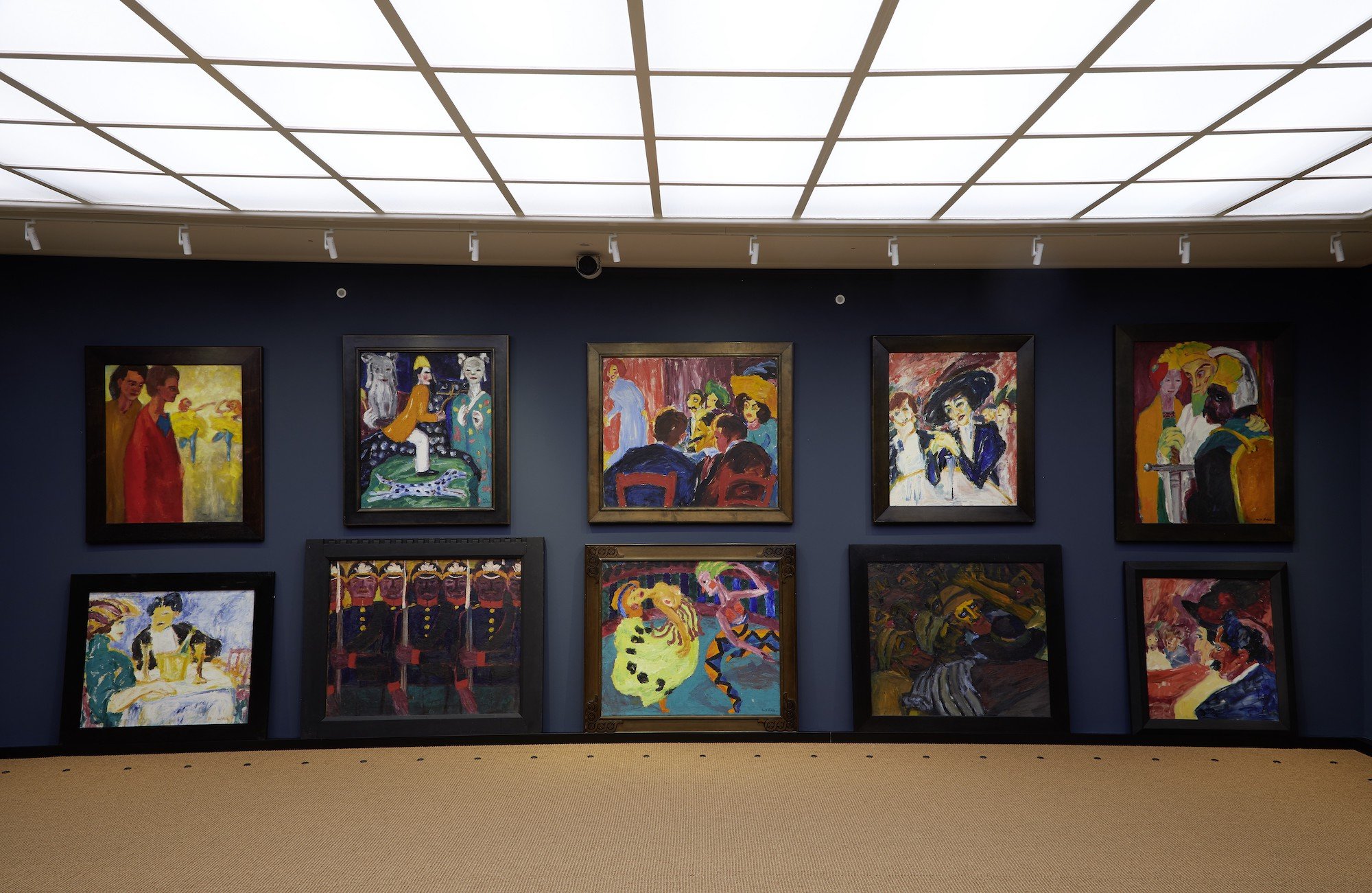 Nolde-Haus I Ausstellung I Foto D. Dunkelberg I ©Nolde Stiftung Seebüll