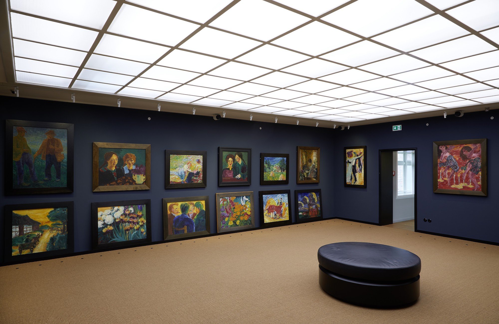 Nolde-Haus I Ausstellung I Foto D. Dunkelberg I ©Nolde Stiftung Seebüll