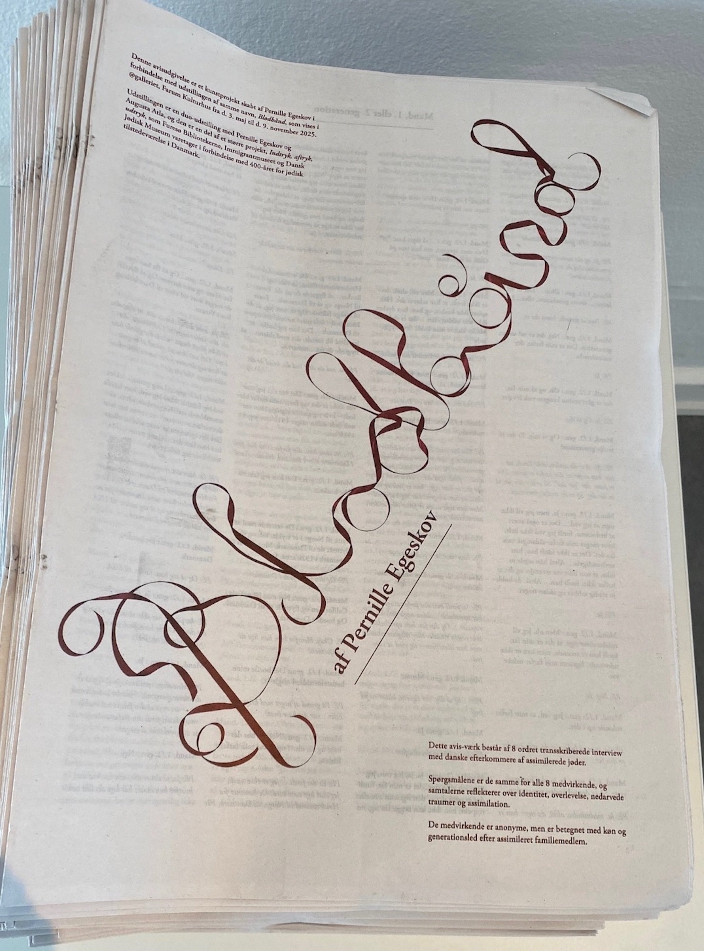 Pernille Egeskov Blodbånd, transkriberede-interviews-20252025