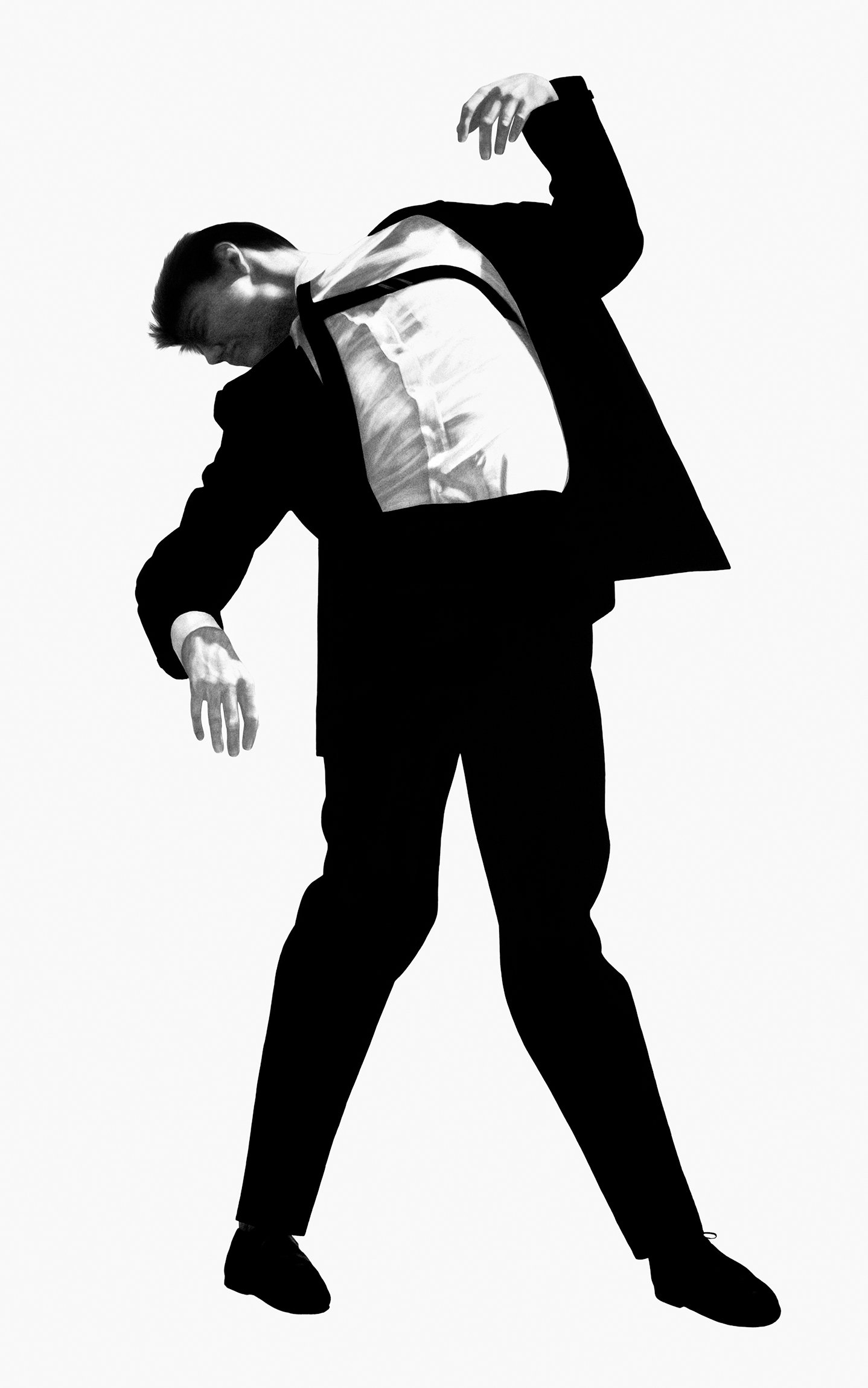 Robert Longo, <i>Untitled (Eric)</i>2011. Louisiana 2025. Photo © Robert Longo Studio