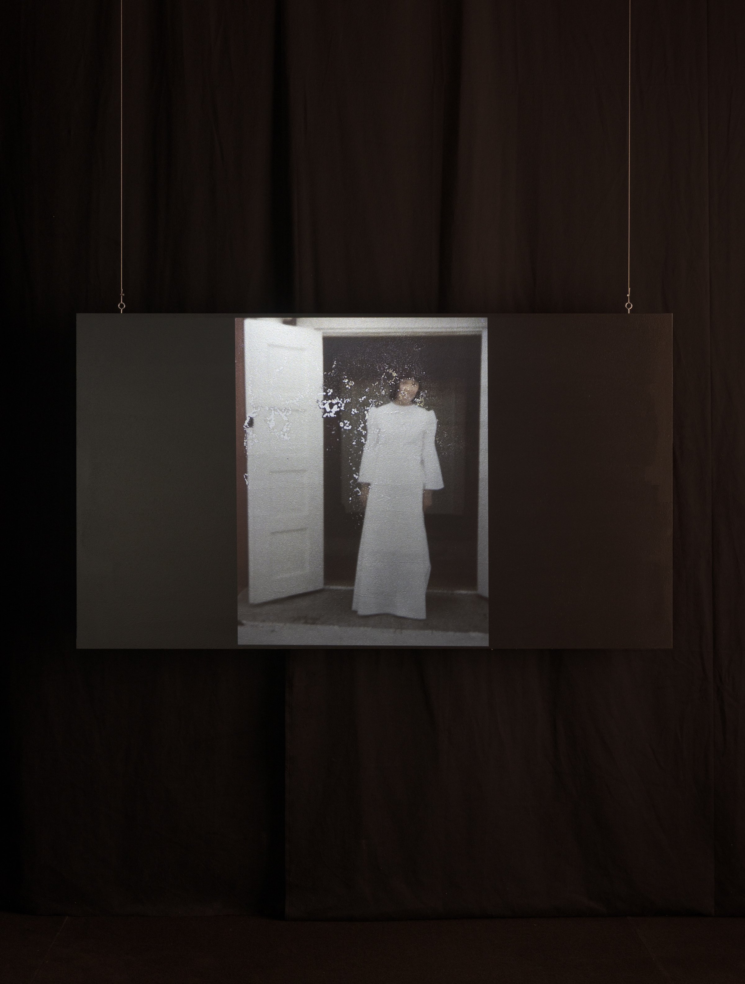 Installation view. Rise of the Sunken Sun-Inuuteq Storch-Fotografisk Center. 2025. Photo by David Stjernholm