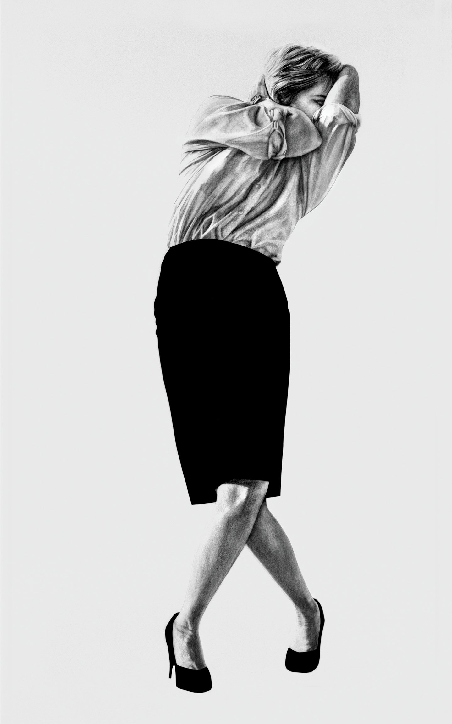 Robert Longo, <i>Untitled (Cindy)</i>, Louisina 2025. Photo © Robert Longo Studio