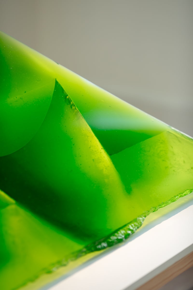 Jaroslava Brychtová &amp; Stanislav Libenský, Taking Off, 1995. Foto: Marie Bentzon/Glas