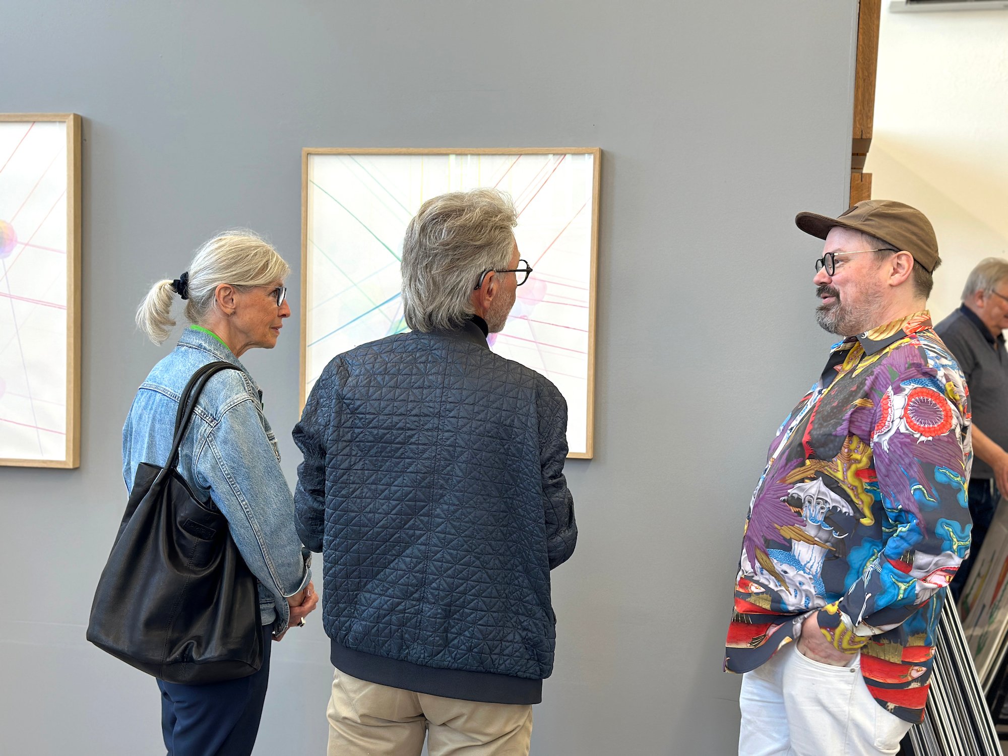 Stor interesse fra gæsterne. Foto: Charlotte Brunholt.