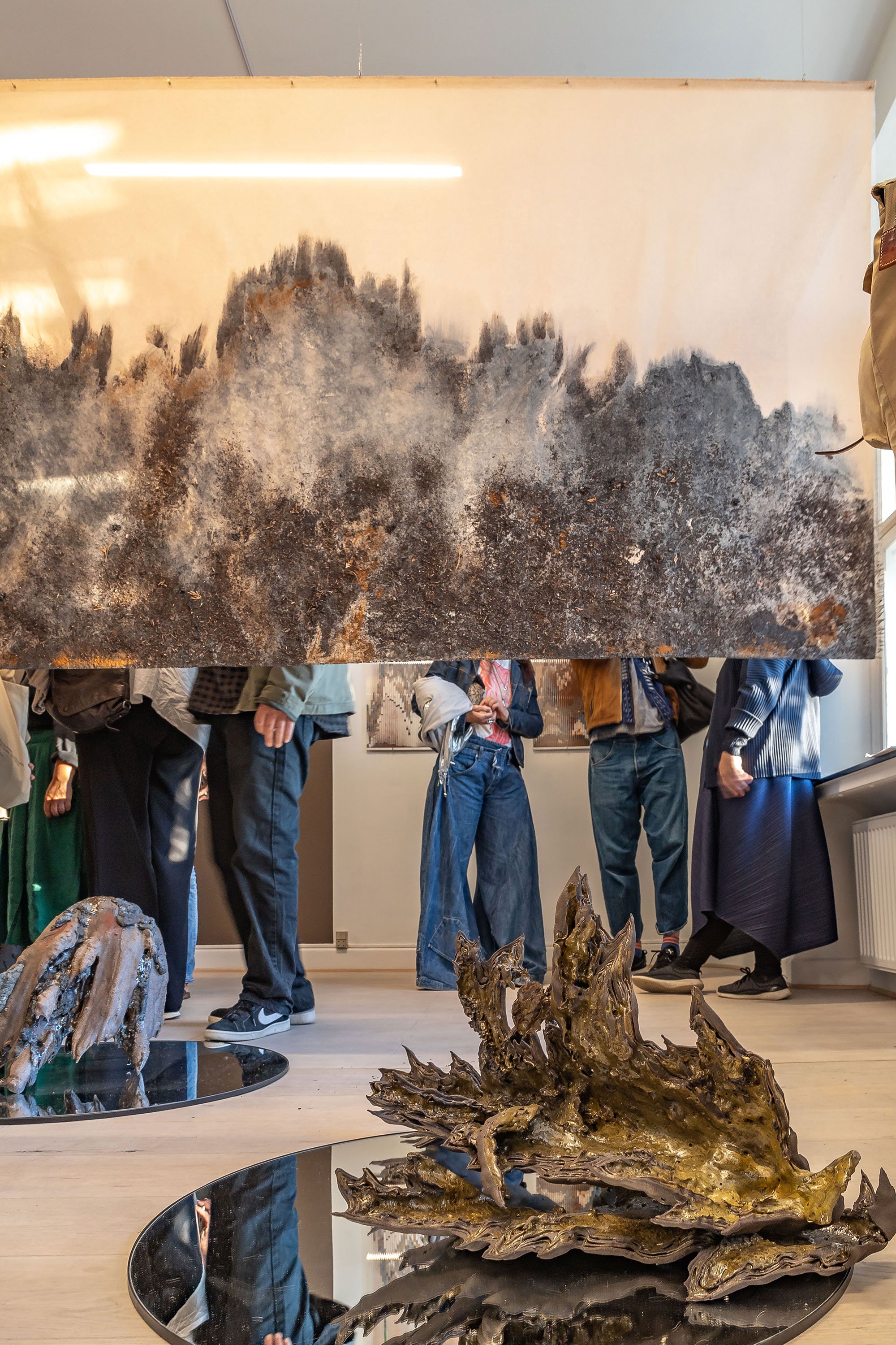 Udstillingsfoto Interpretations of Soil 2024. Foto: Køppe Contemporary Objects